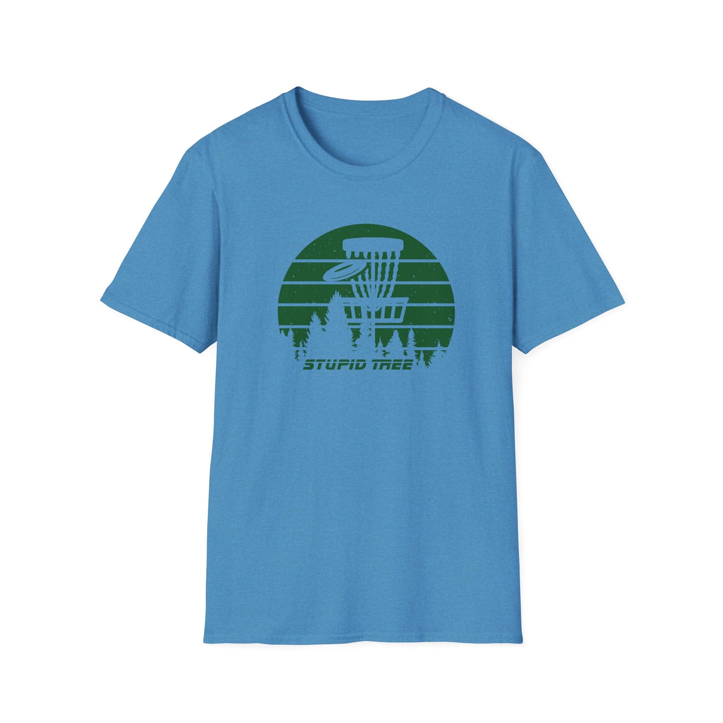 STUPID TREE DISC GOLF Unisex Softstyle T-Shirt