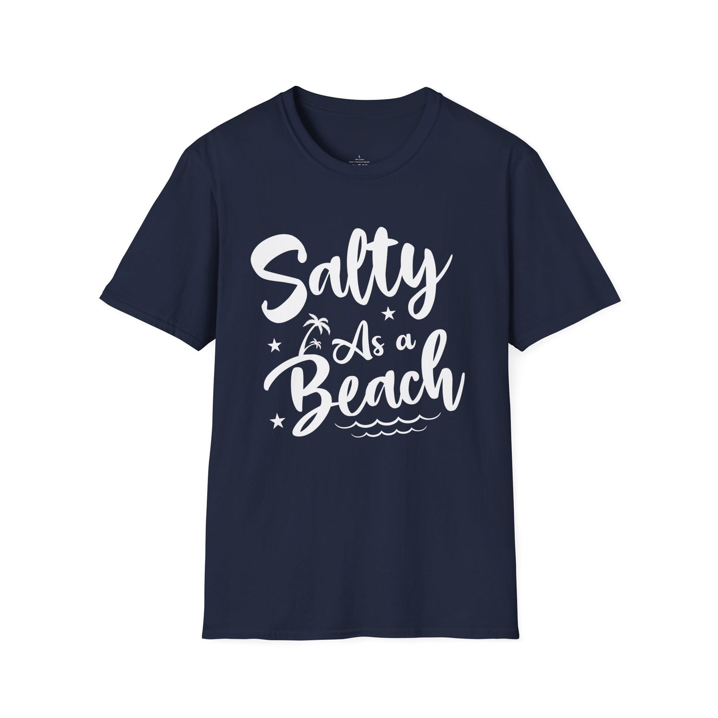 SALTY AS A BEACH Unisex Softstyle T-Shirt - Bulk