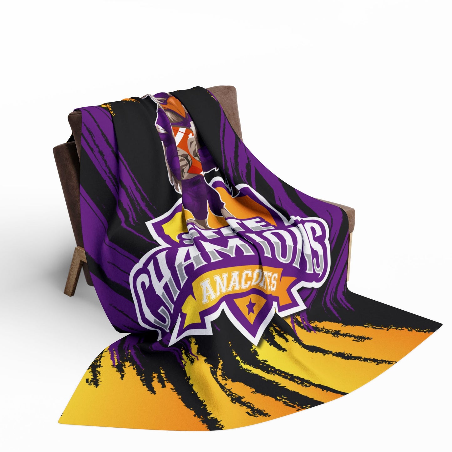 ANACORTES SEAHAWKS STATE CHAMP Arctic Fleece Blanket