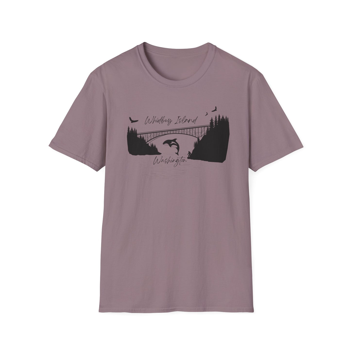 DECEPTION PASS BRIDGE, SCENE Unisex Softstyle T-Shirt