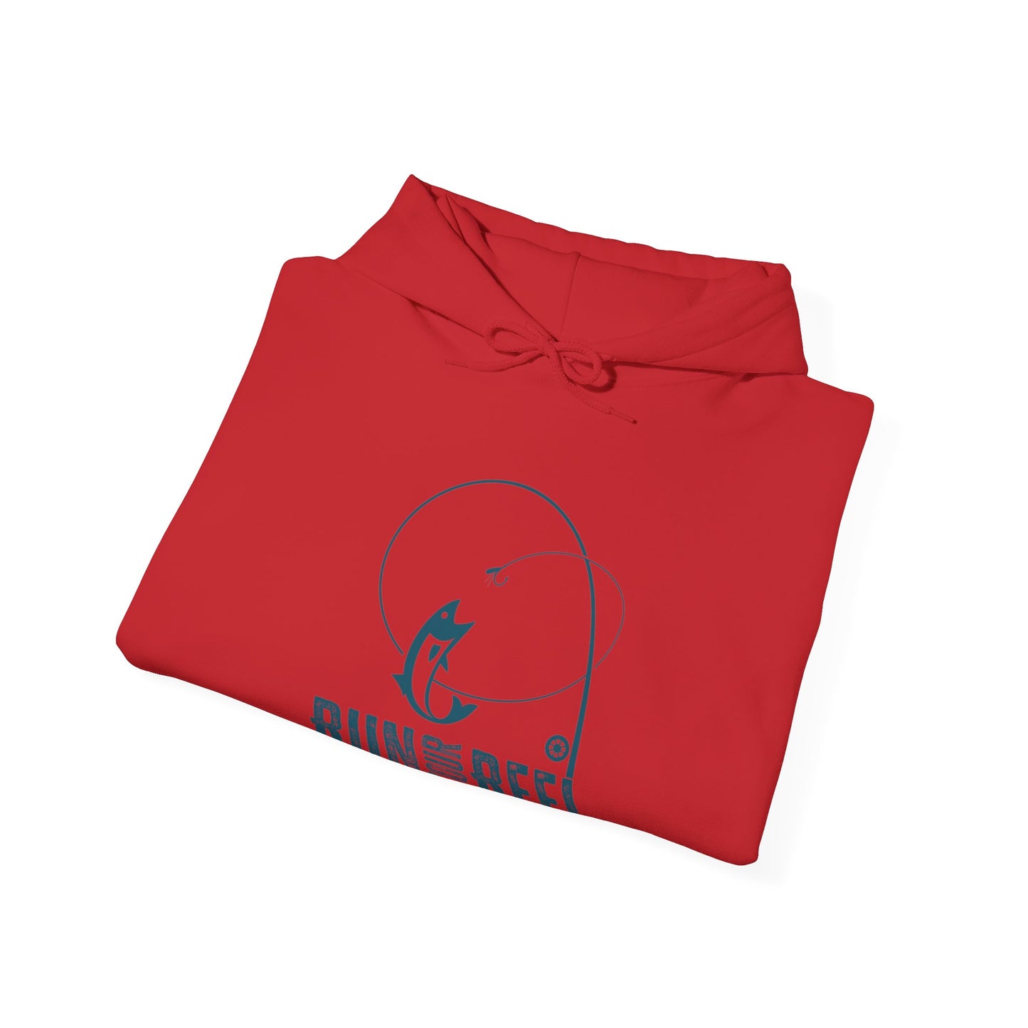 Copy of RUN YOUR REEL - 4 Unisex Heavy Blend™ Hooded Sweatshirt