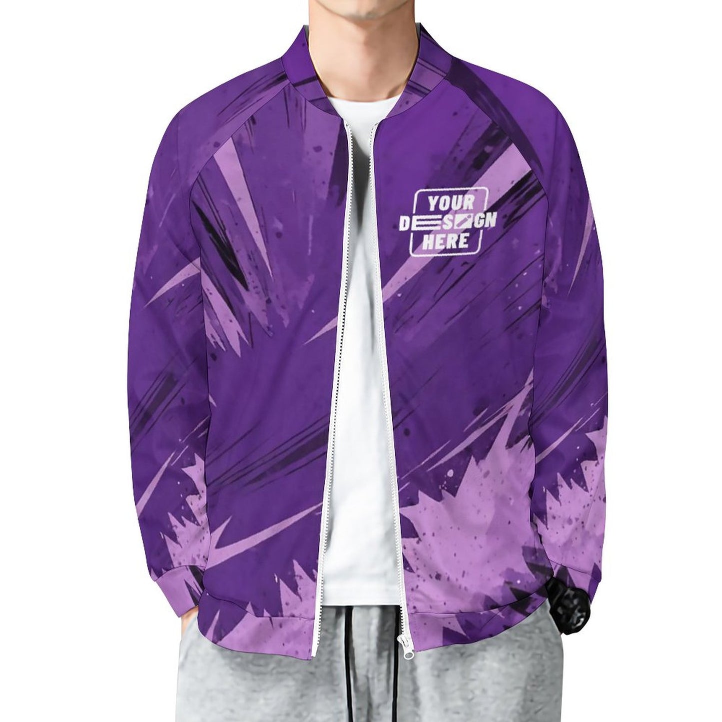 Raglan Zip-up JACKET