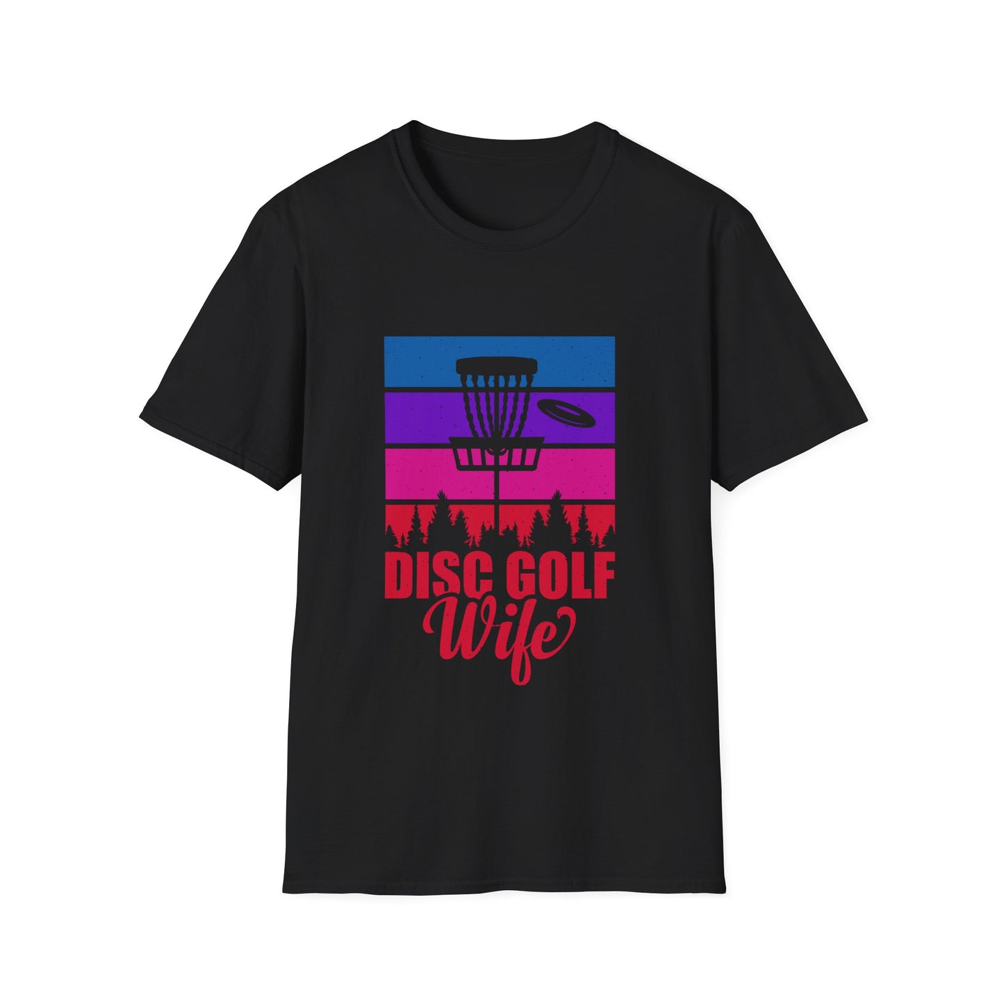 DISC GOLF WIFE Unisex Softstyle T-Shirt