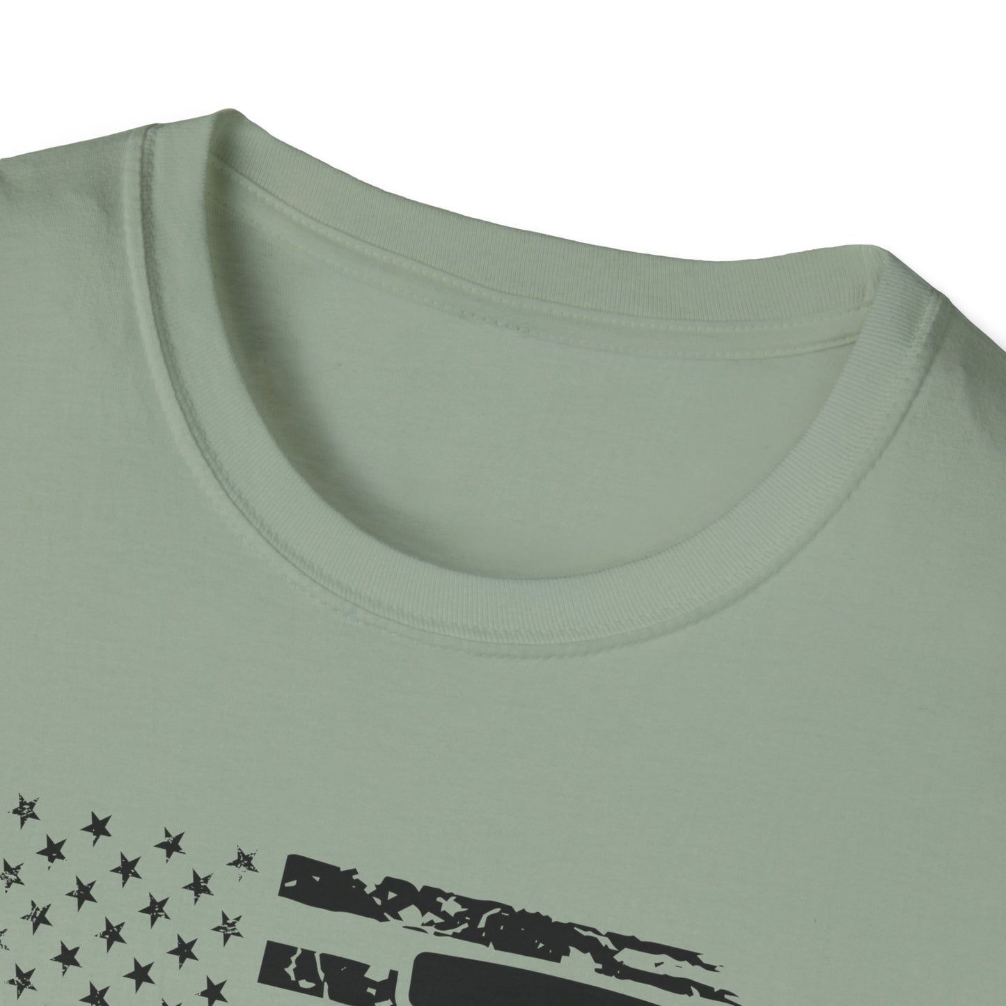 FLAG USA - DISC GOLF Unisex Softstyle T-Shirt