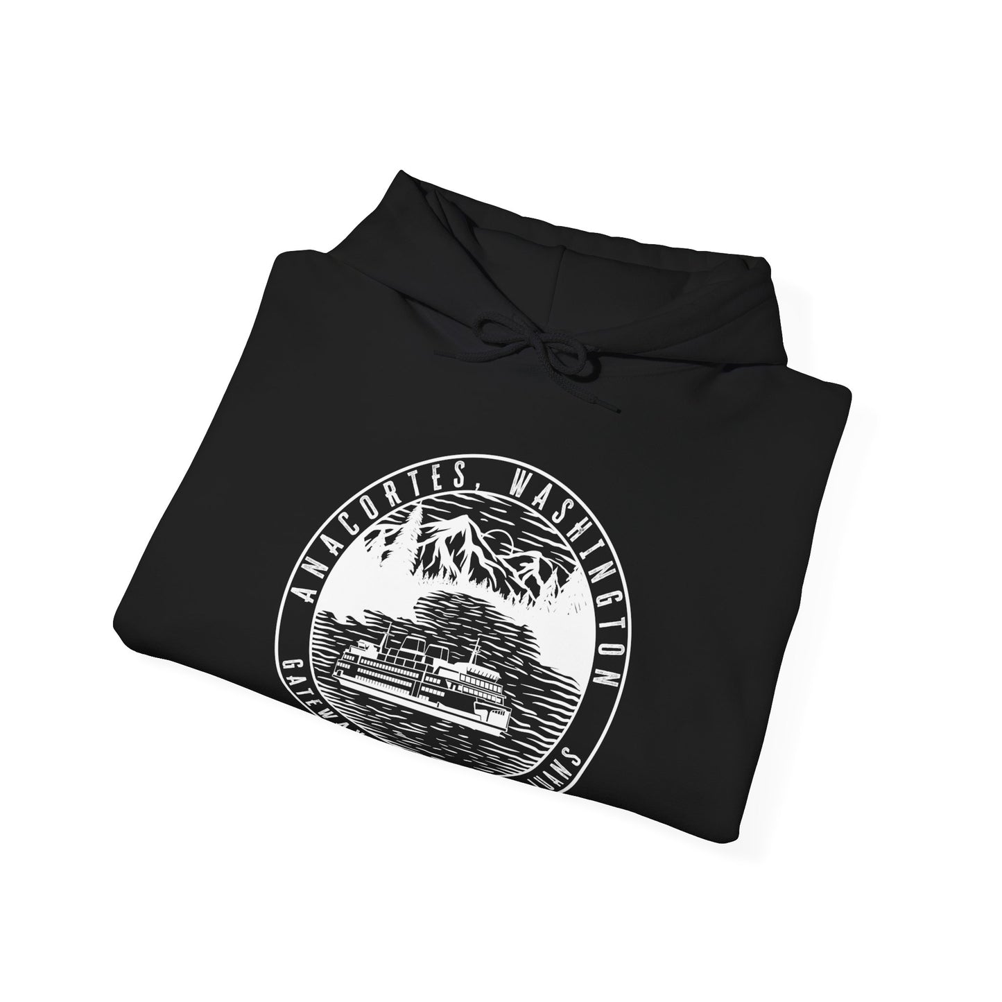 Anacortes Gateway Ferry Unisex Heavy Blend™ Hooded Sweatshirt