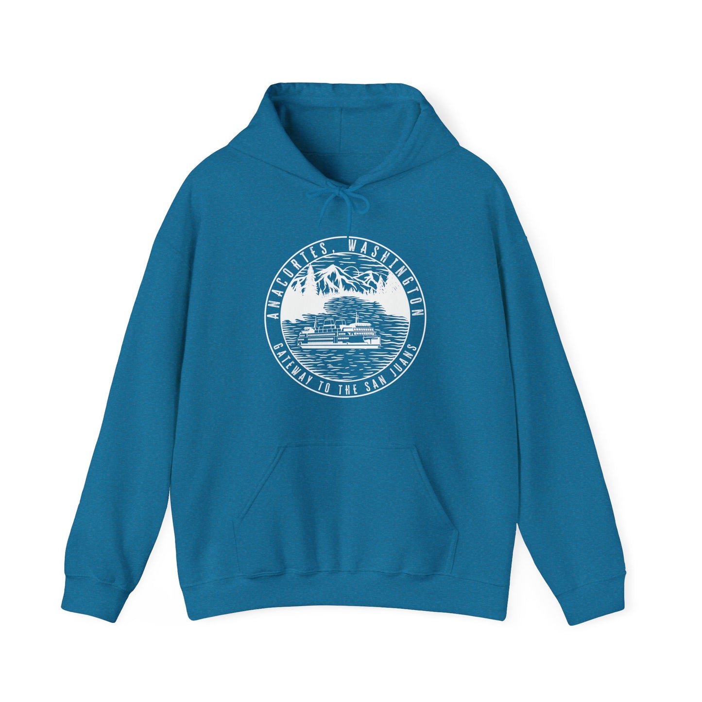 Anacortes Gateway Ferry Unisex Heavy Blend™ Hooded Sweatshirt