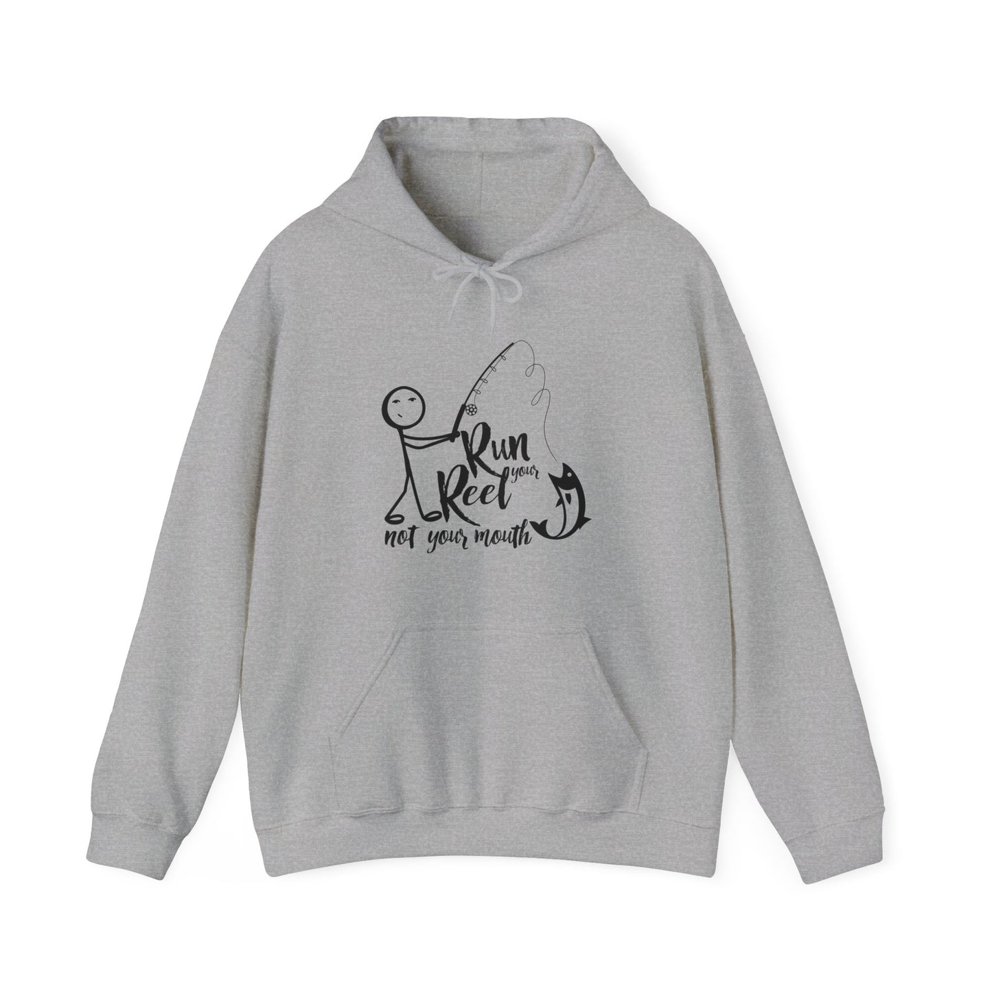 Copy of RUN YOUR REEL - 8 Unisex Heavy Blend™ Hooded Sweatshirt