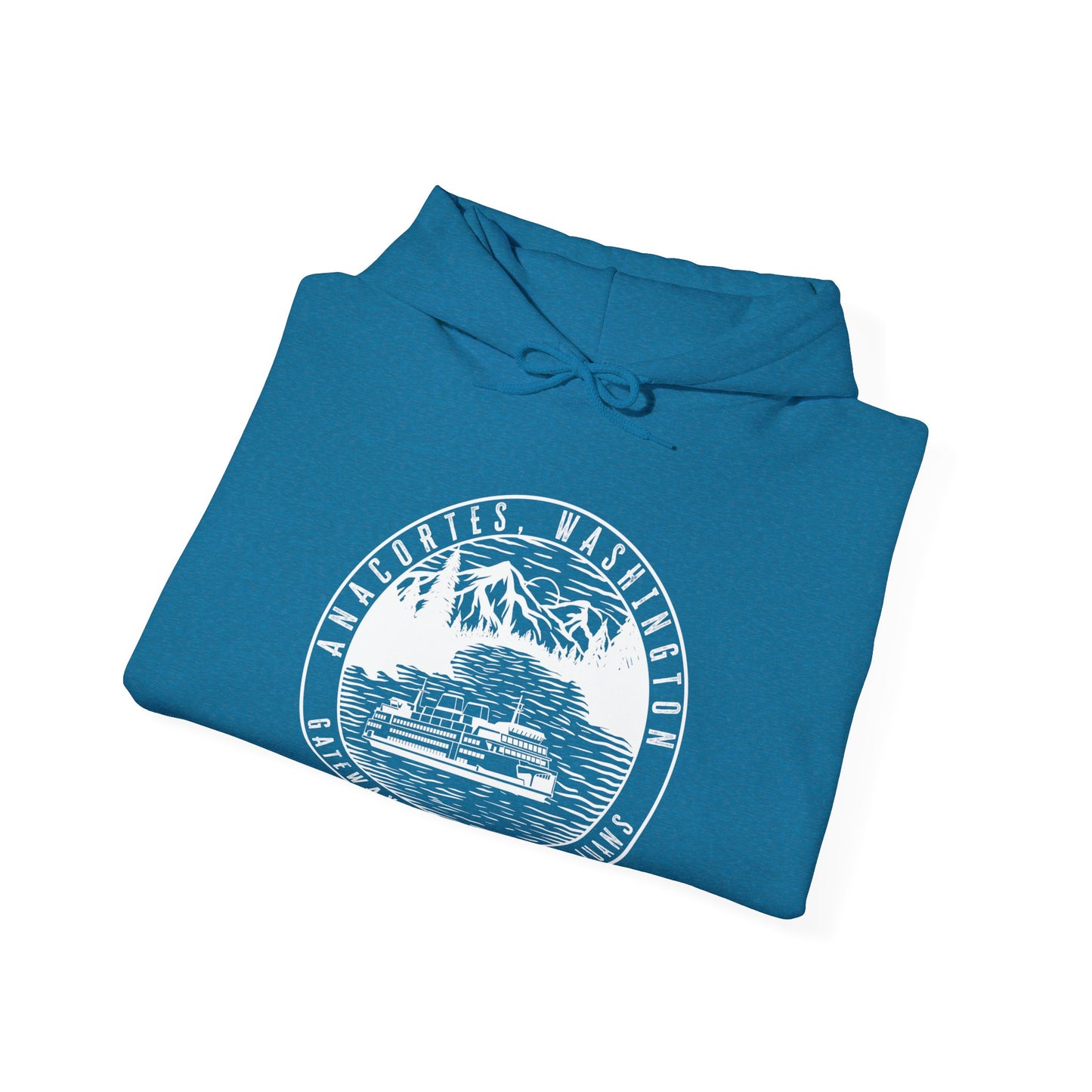Anacortes Gateway Ferry Unisex Heavy Blend™ Hooded Sweatshirt