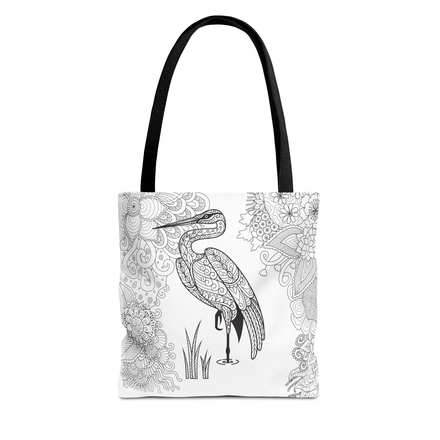 COLOR ME HERON Tote Bag