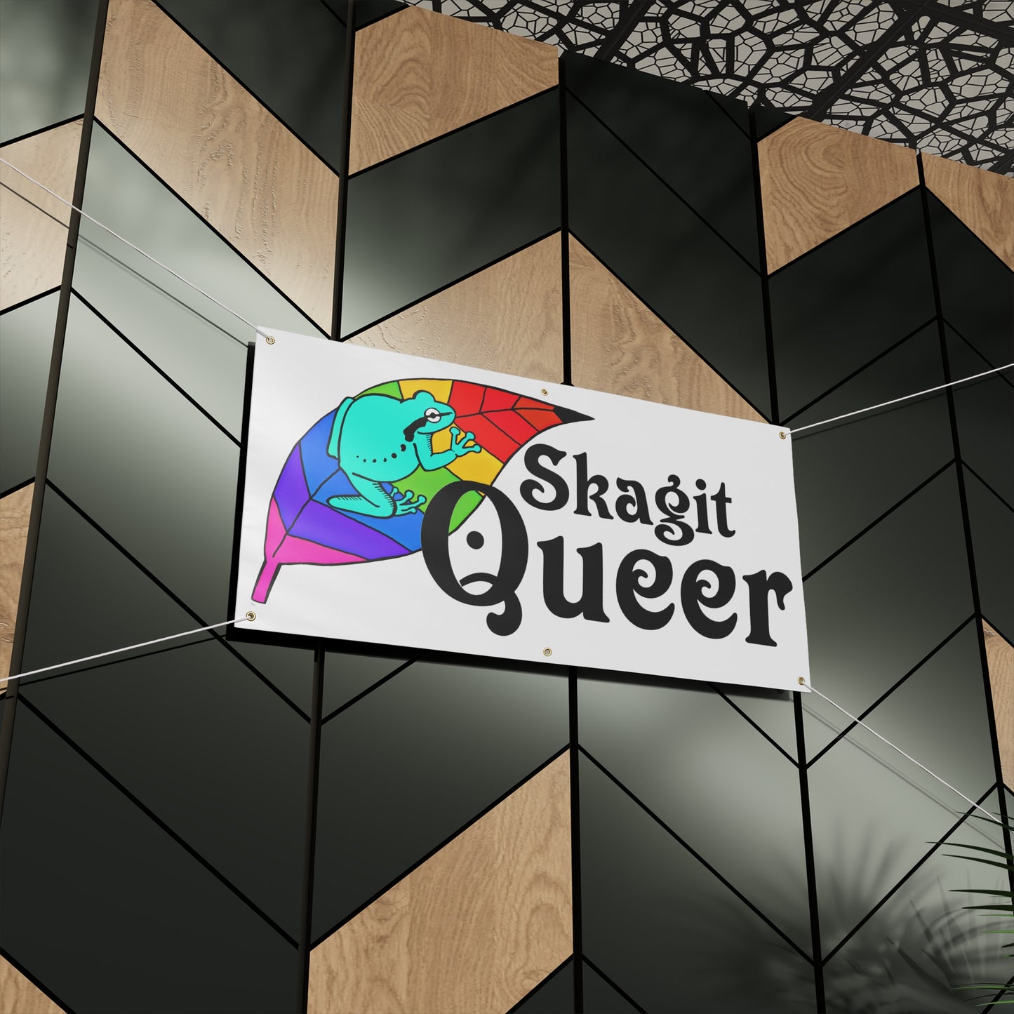 SKAGIT QUEER Matte Banner