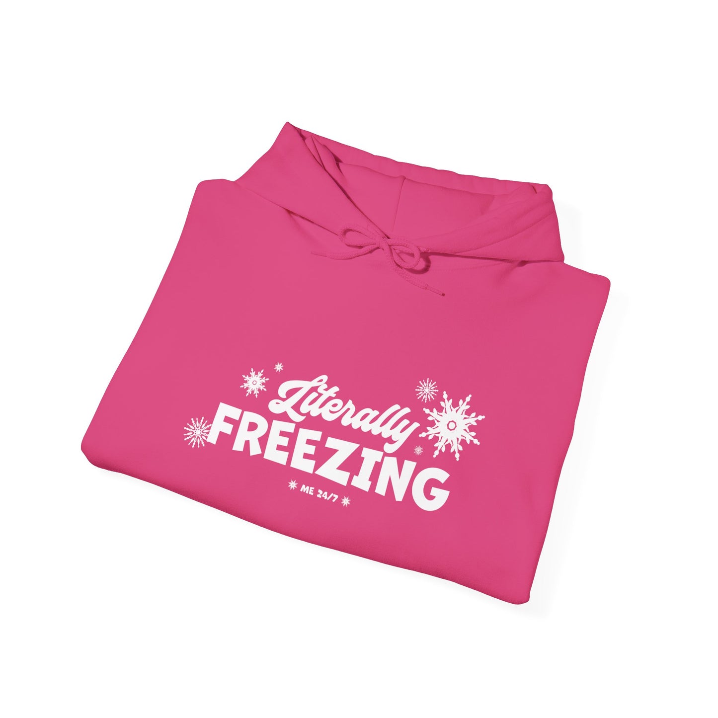 LITERALLY FREEZING Unisex Heavy Blend™ Hooded Sweatshirt