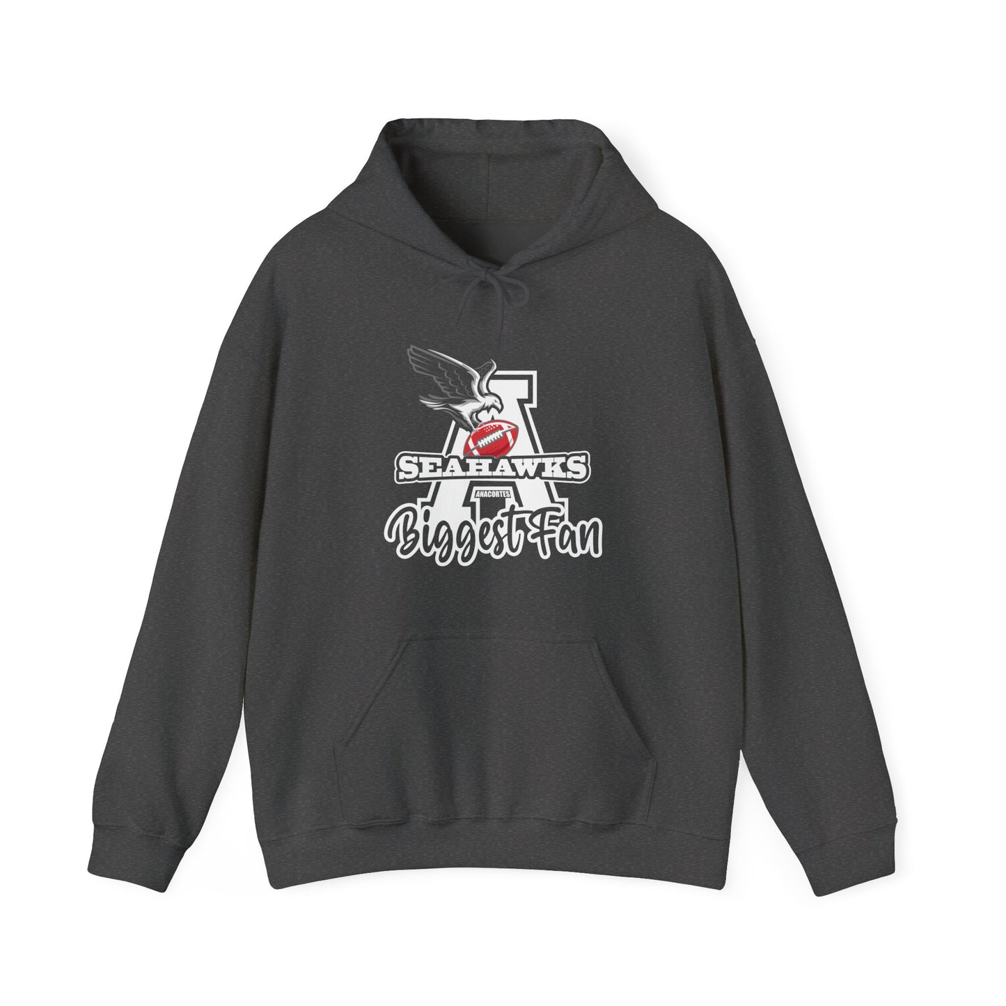 BIGGEST FAN ANACORTES SEAHAWKS Unisex Heavy Blend™ Hooded Sweatshirt