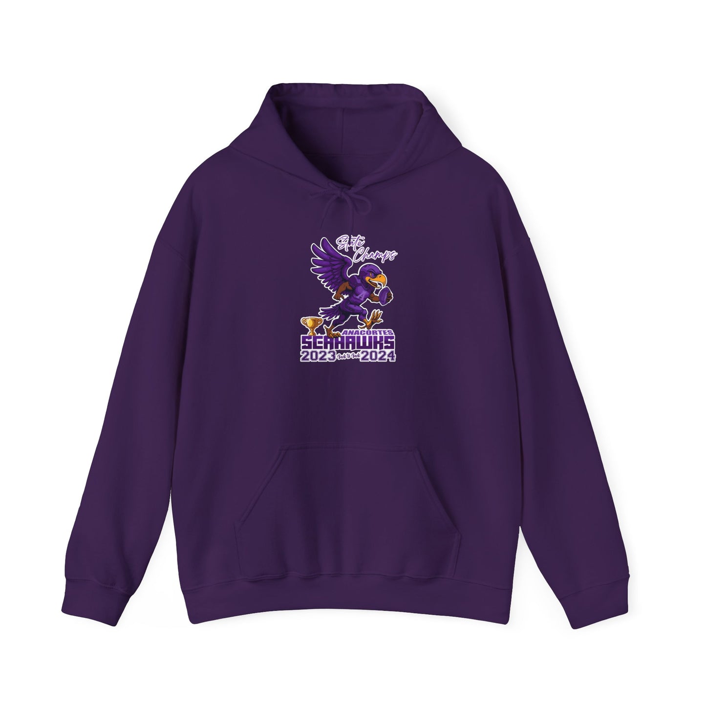 ANACORTES SEAHAWKS CHAMP Unisex Heavy Blend™ Hooded Sweatshirt