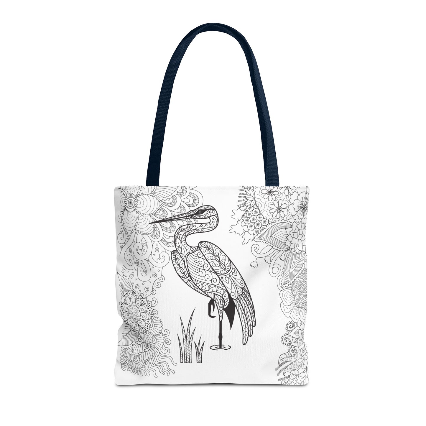 COLOR ME HERON Tote Bag