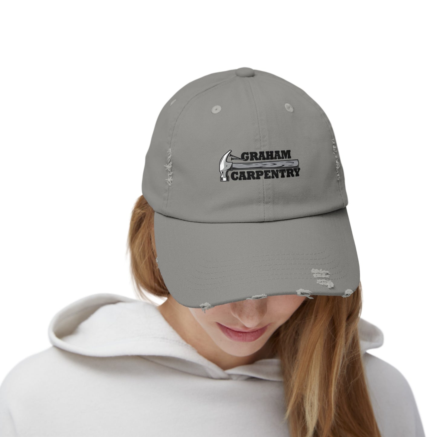 Graham Carpentry Unisex Distressed Cap