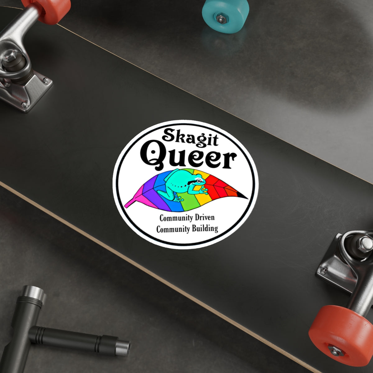 SKAGIT QUEER Stickers