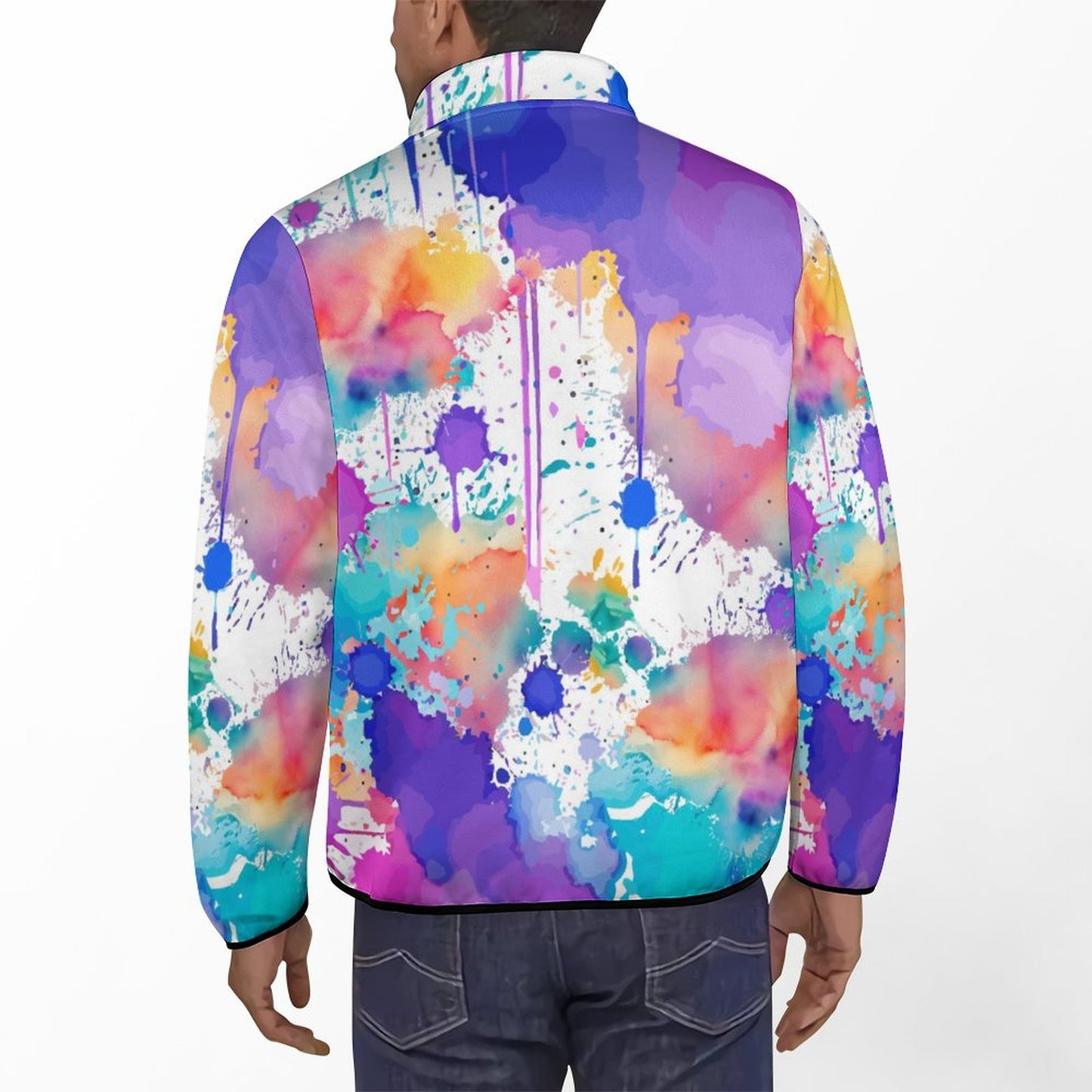210gsm Plush Stand Collar Sweatshirt BAL (All-Over Printing)