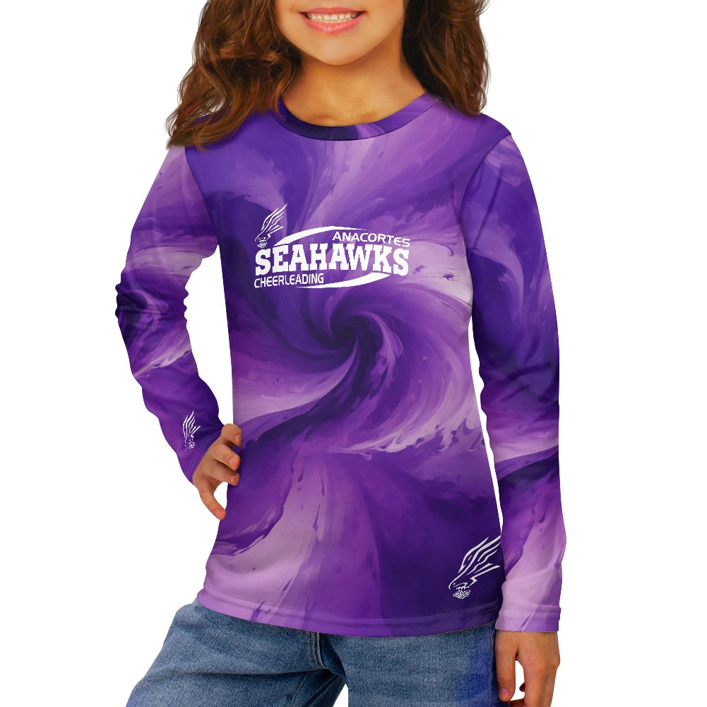 ANACORTES CHEERLEADING Children's long-sleeved T-shirt