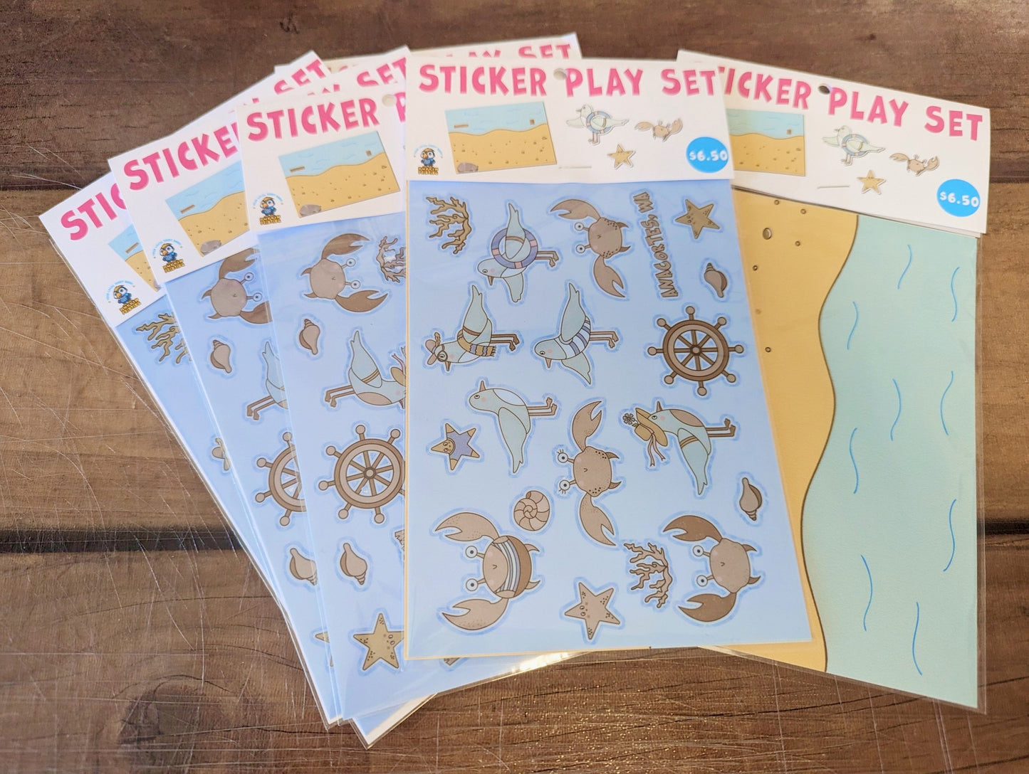 STICKER PLAY SET - ANACORTES