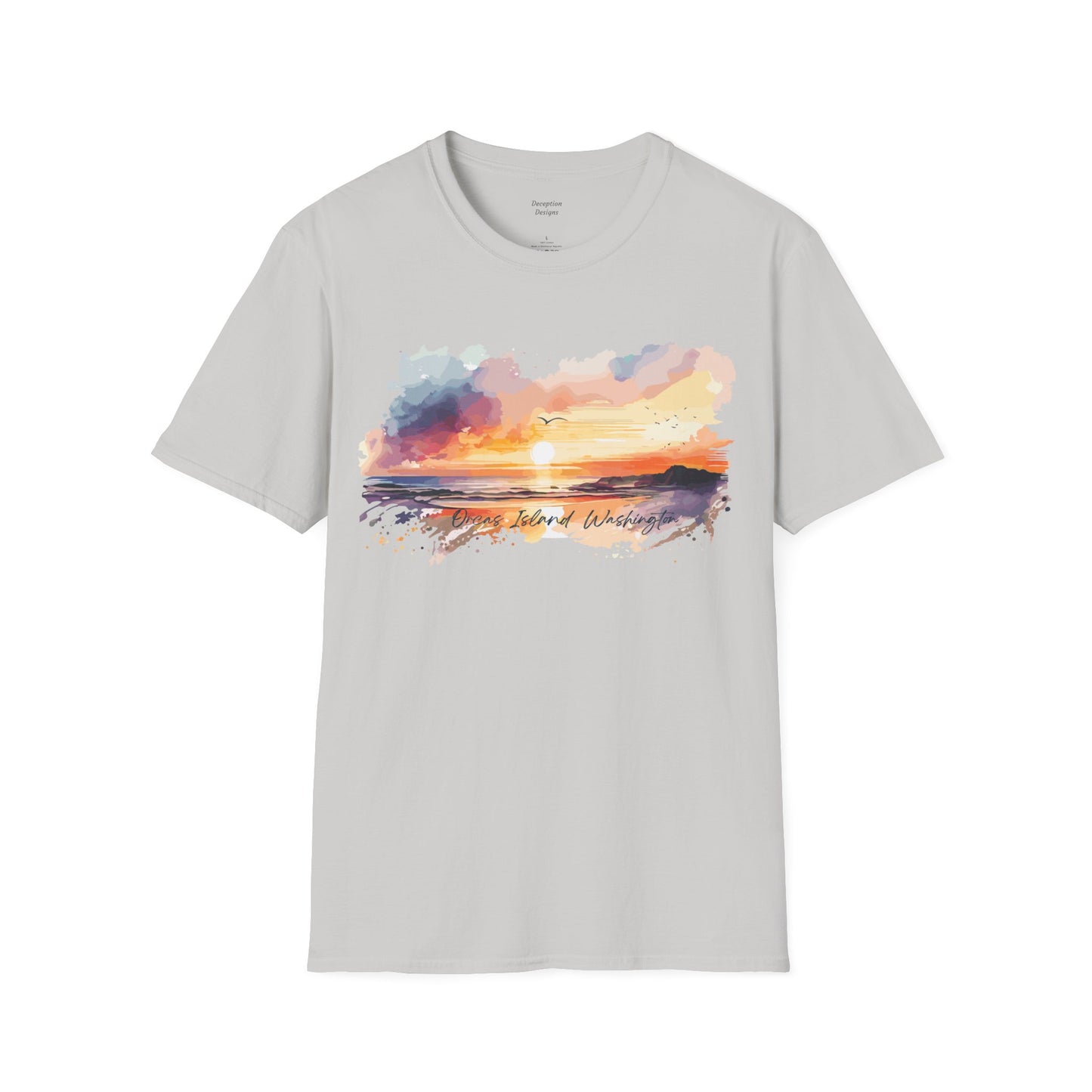 ORCAS ISLAND - Beach View Island Vibes Unisex Softstyle T-Shirt