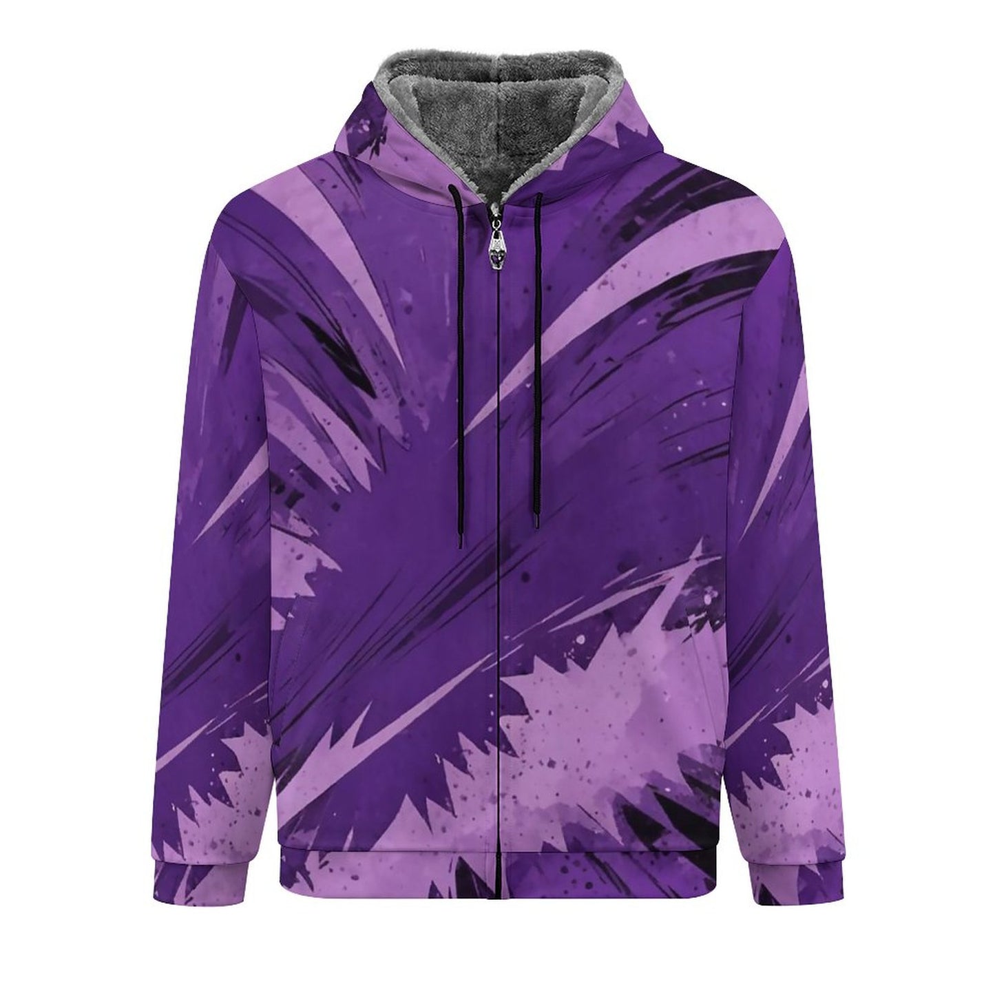Zip up Hoodie with Plush Lining
