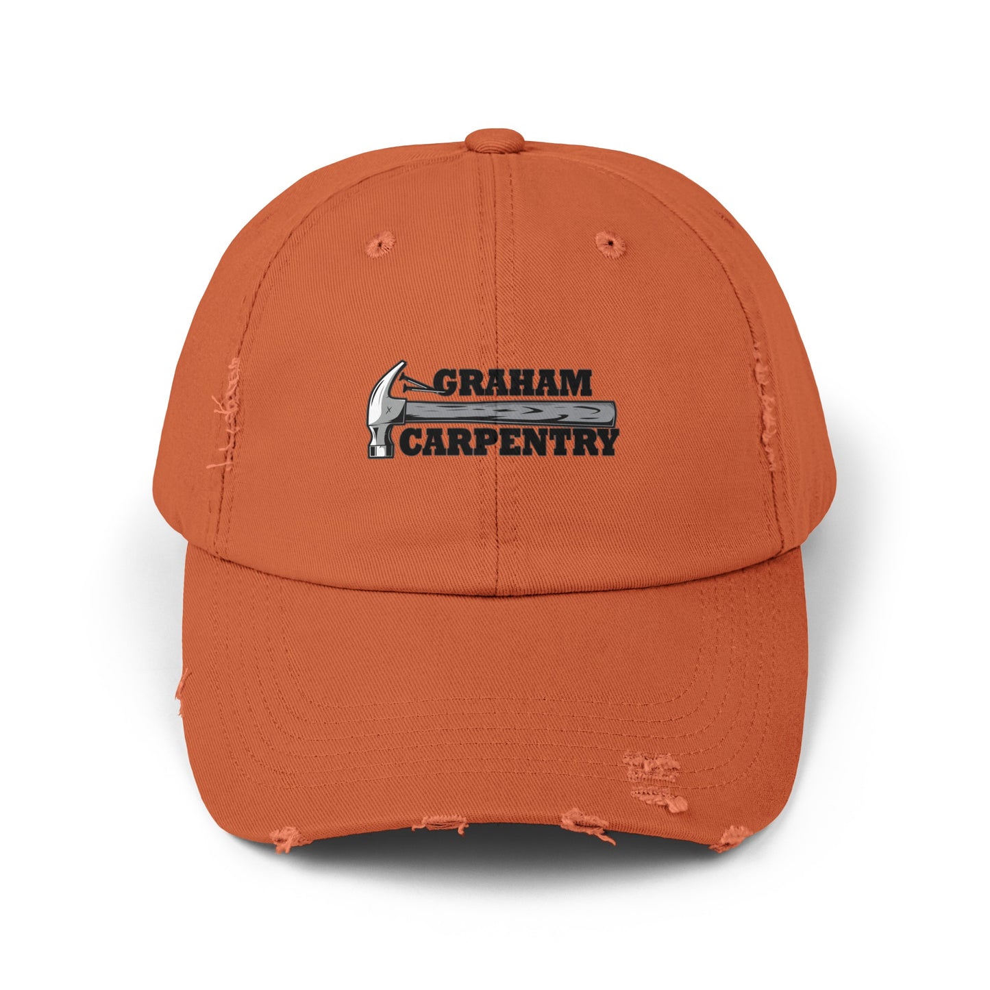 Graham Carpentry Unisex Distressed Cap