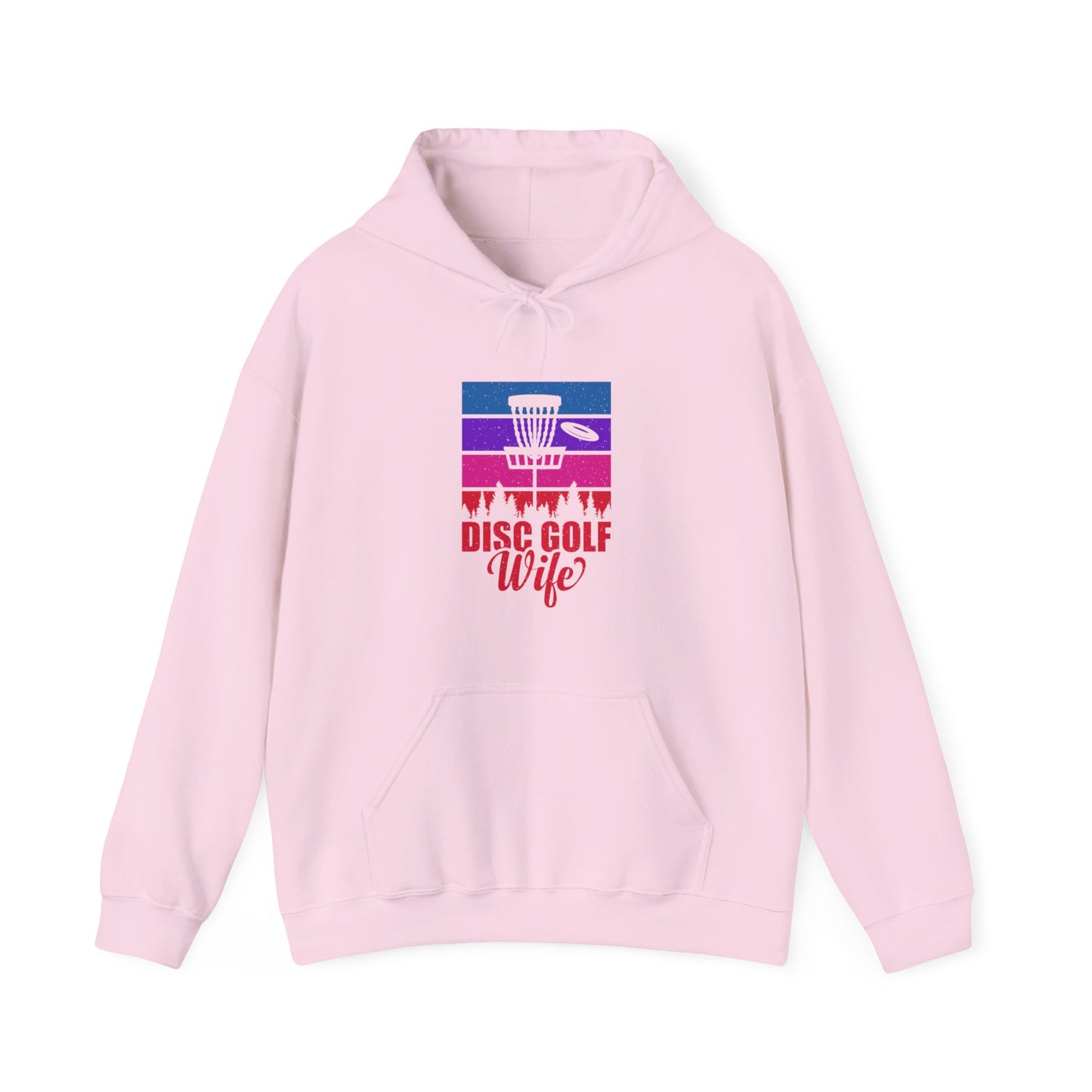 DISC GOLF WIFE Unisex Heavy Blend™ Hooded Sweatshirt