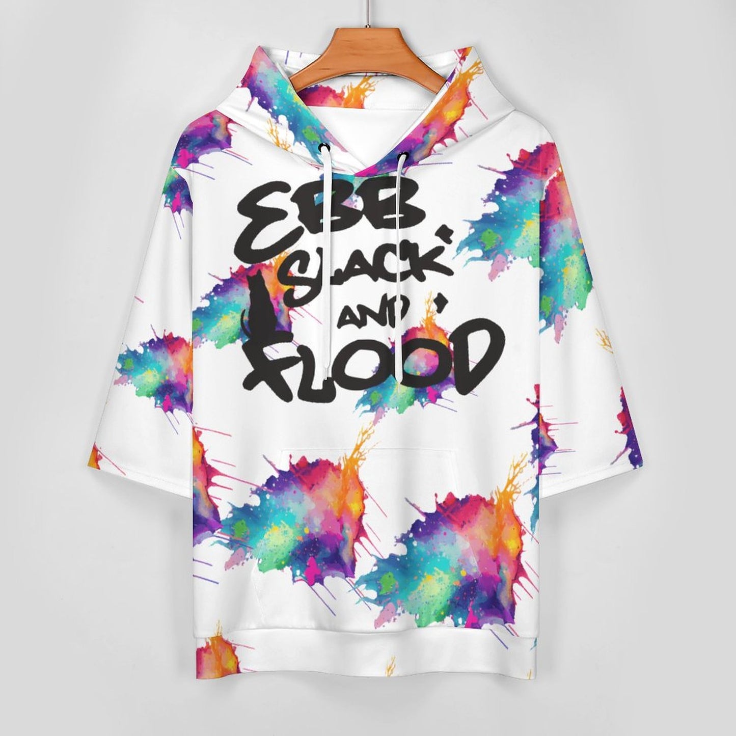 EDD SLACK FLOOD Half Sleeve Hoodie