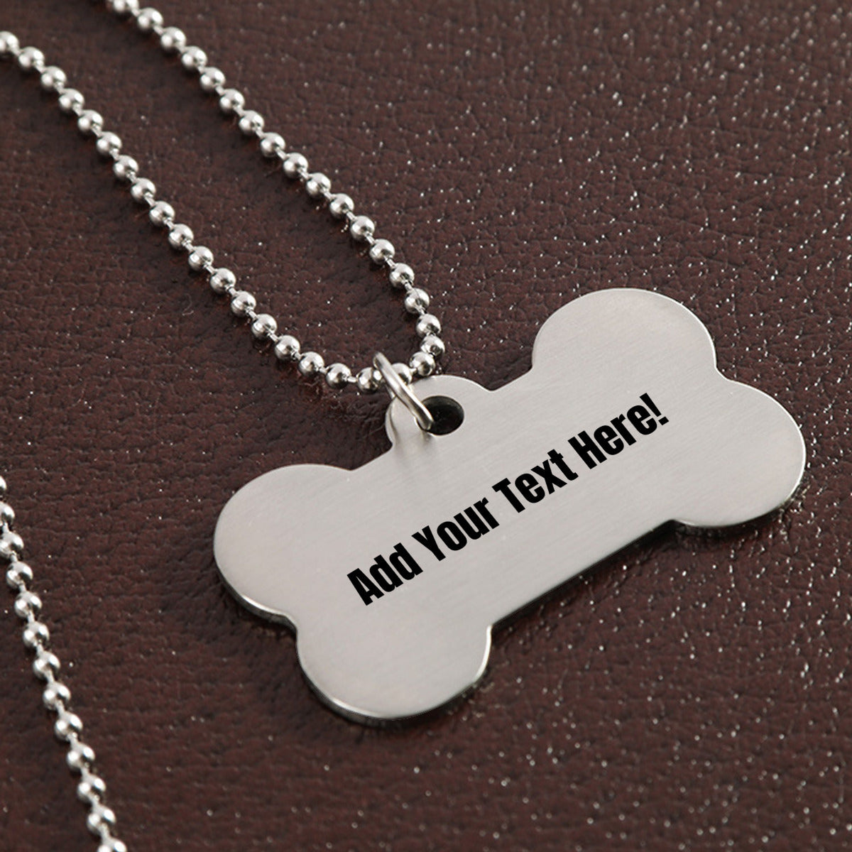 Stainless steel (double-sided printing) dog tag