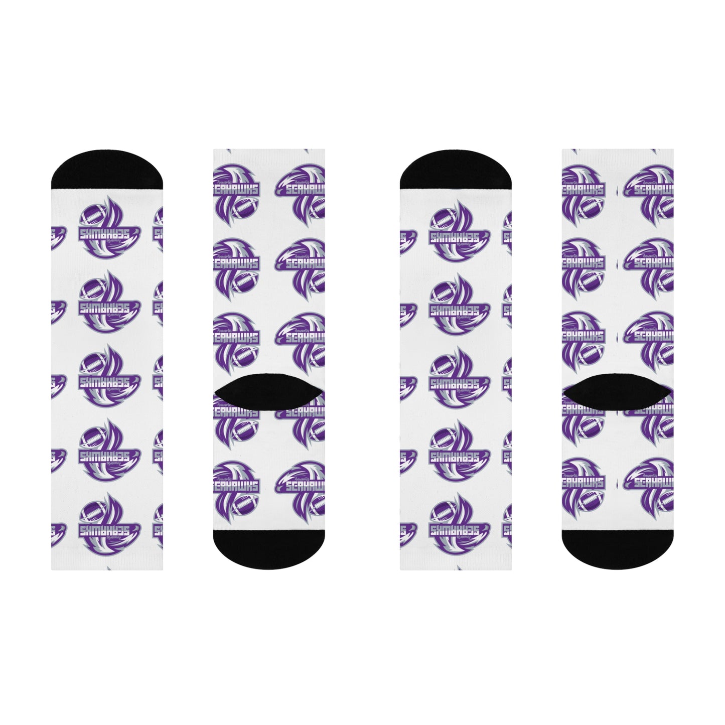 ANACORTES SEAHAWKS Cushioned Crew Socks
