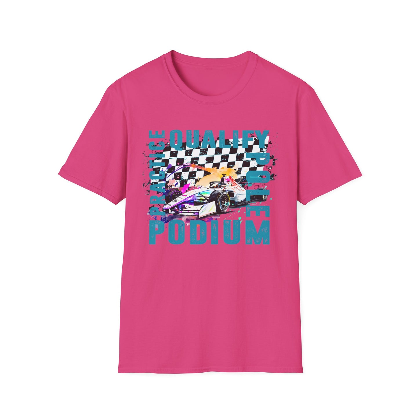 RACE DAY F1 Unisex Softstyle T-Shirt