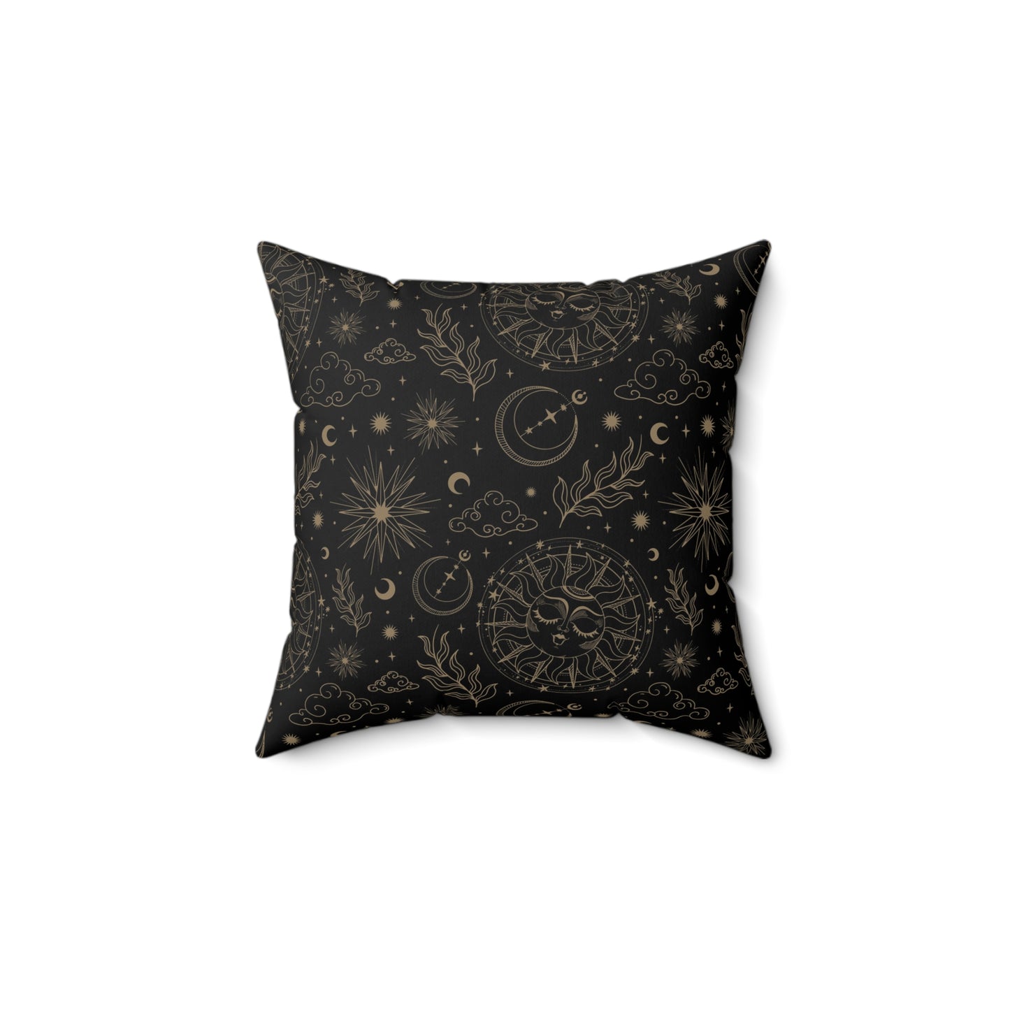 CELESTIAL Faux Suede Square Pillow