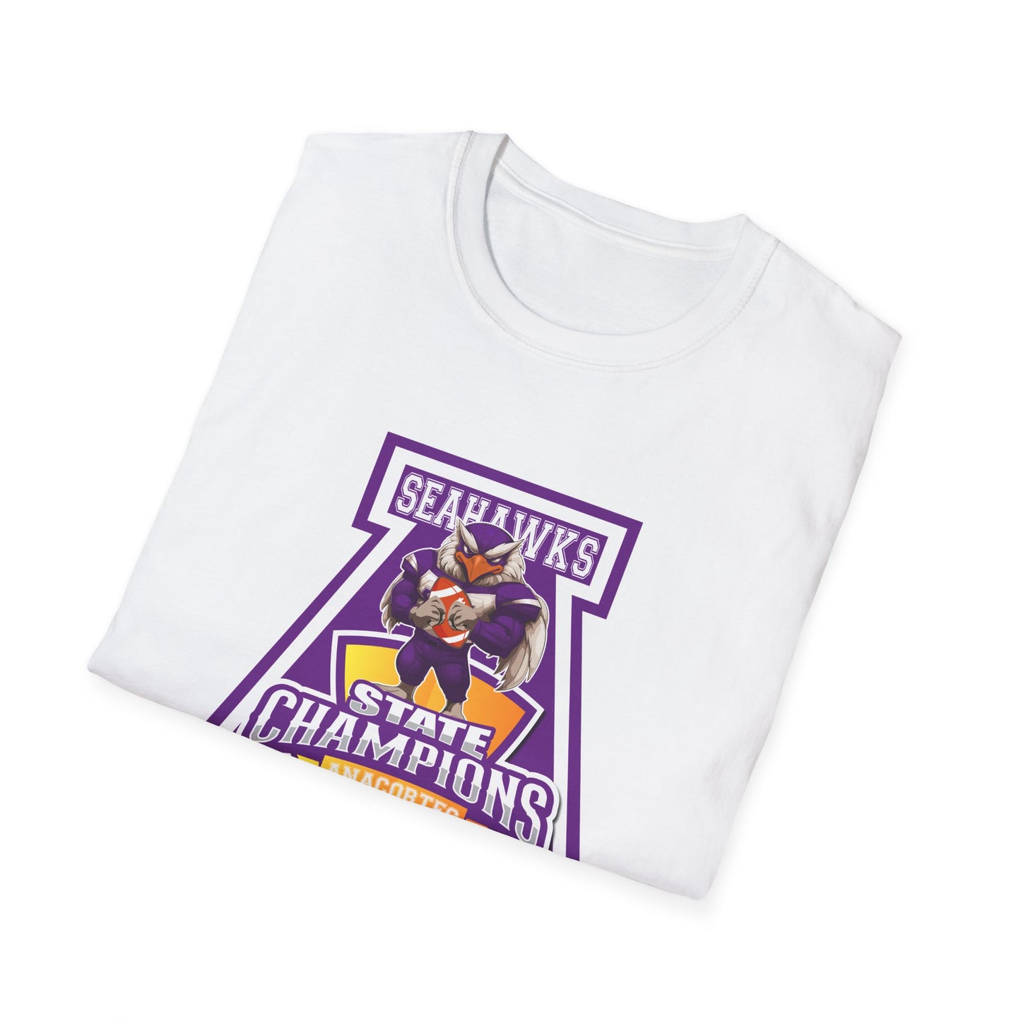 Copy of ANACORTES SEAHAWKS STATE CHAMP Unisex Softstyle T-Shirt