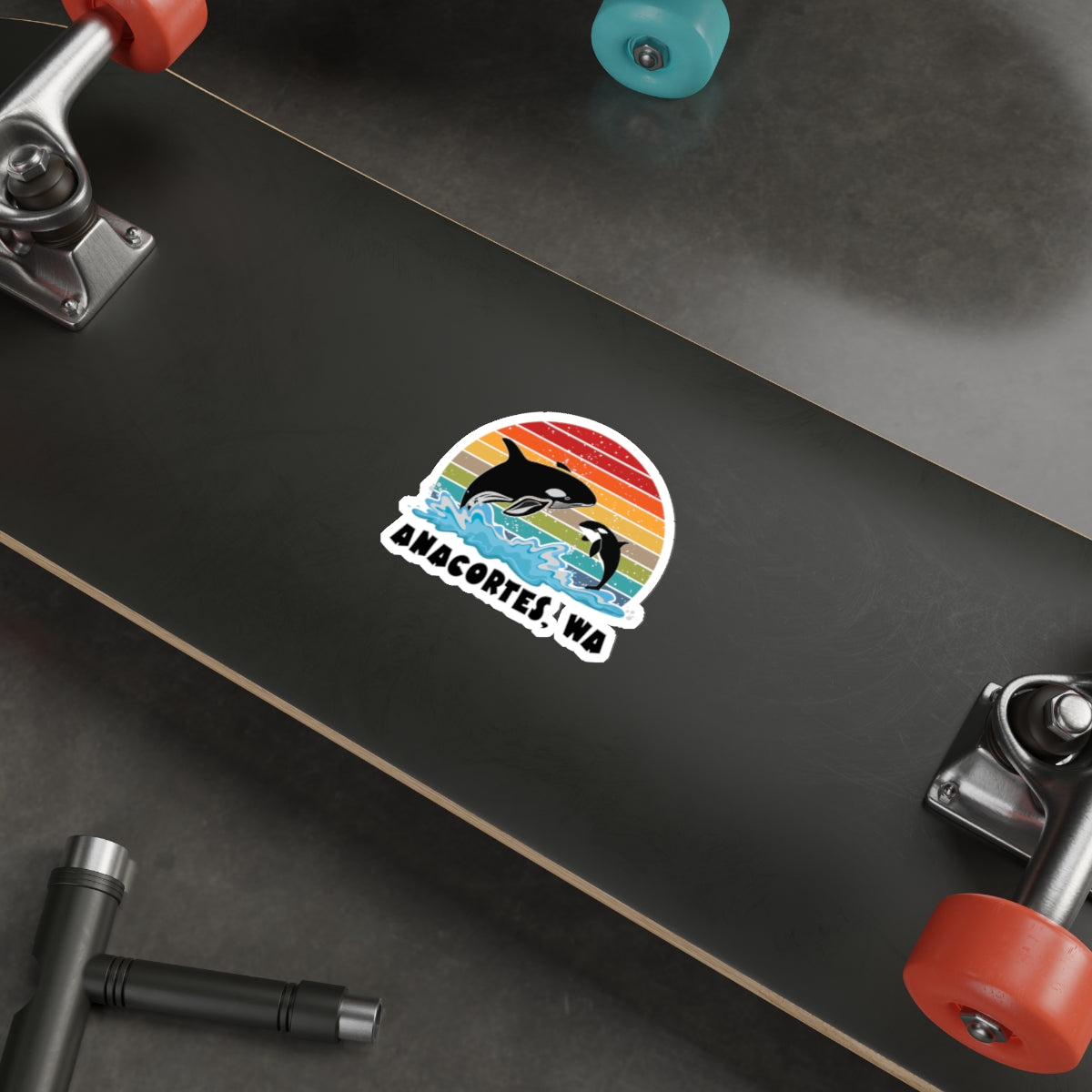 ORCAS ANACORTES Sticker