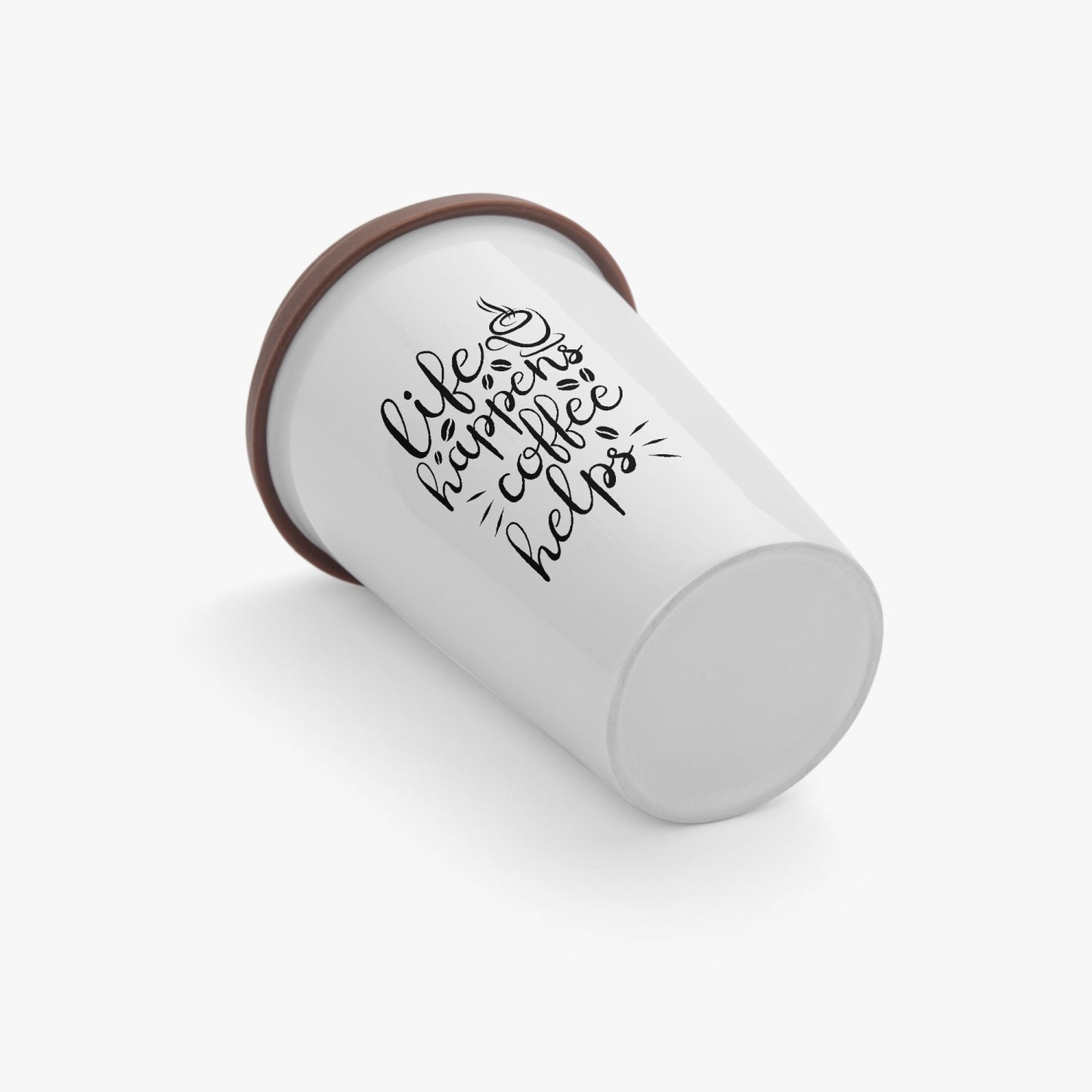 ADD YOUR TEXT! 11oz Classic Ceramic Water Cup