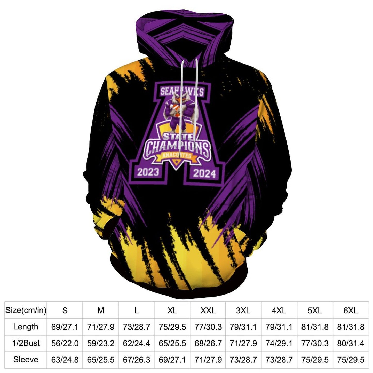 ANACORTES SEAHAWKS STATE CHAMP Hoodie