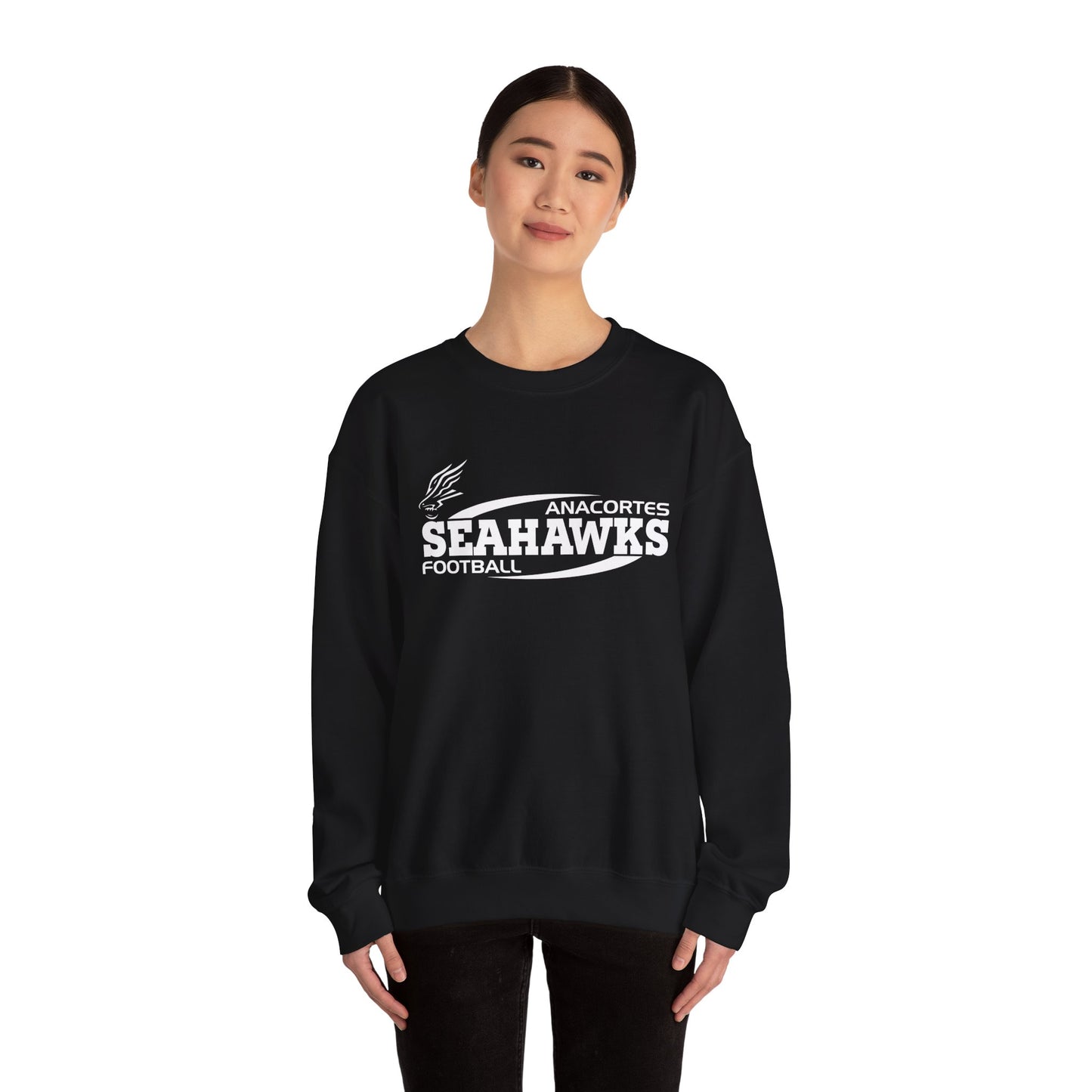 *ADULT FOOTBALL Unisex Heavy Blend™ Crewneck Sweatshirt