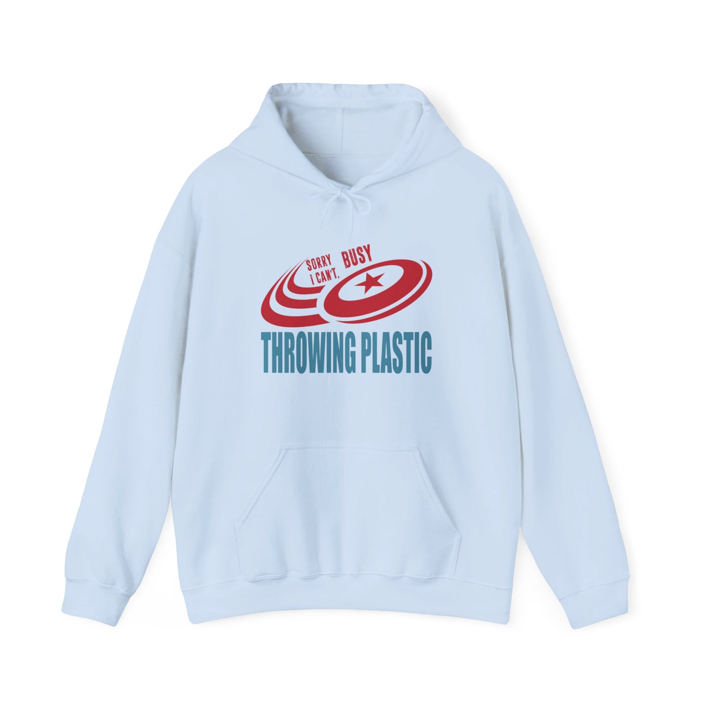 CANT..THROWING PLASTIC Unisex Heavy Blend™ Hooded Sweatshirt
