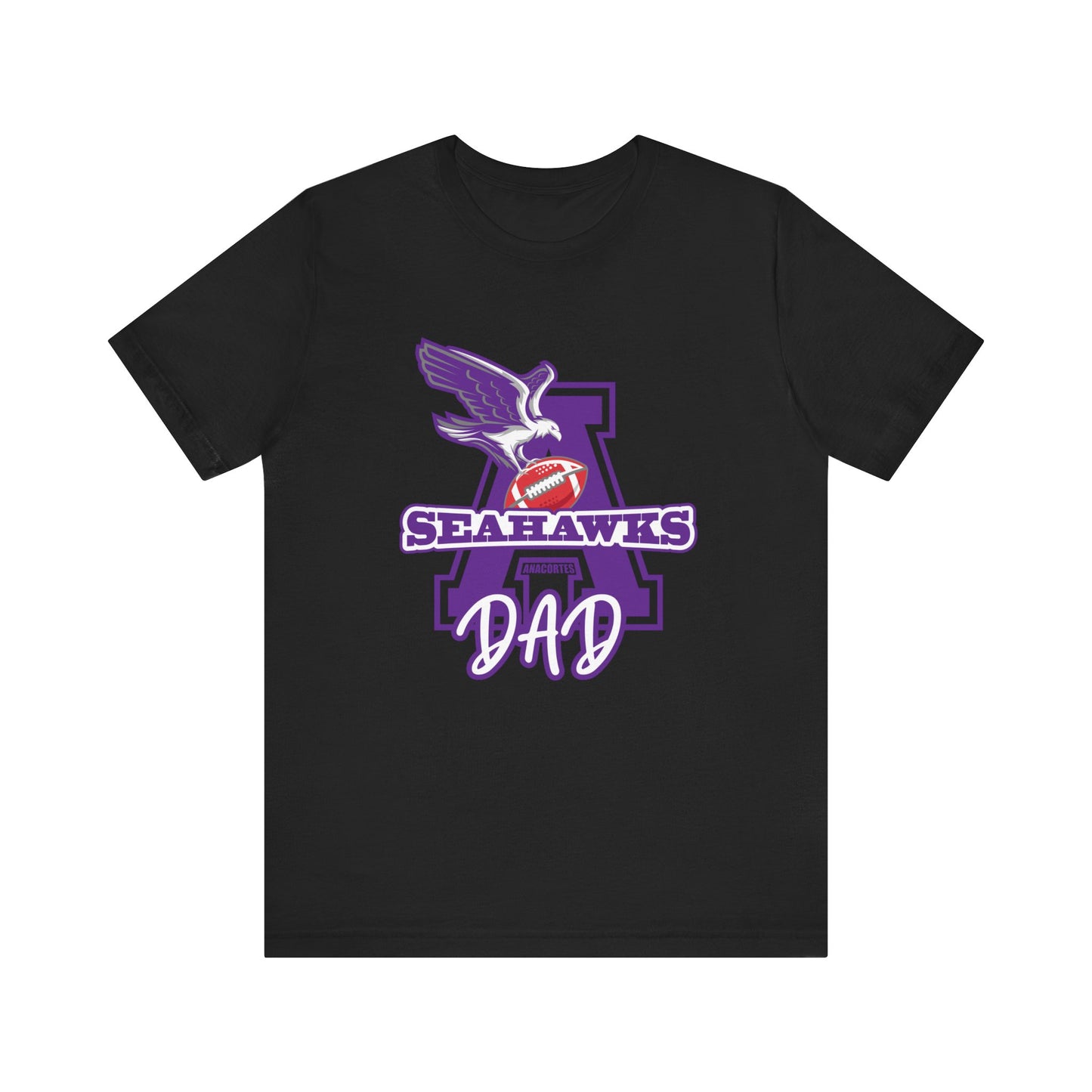 ANACORTES SEAHAWKS DAD Unisex Jersey Short Sleeve Tee