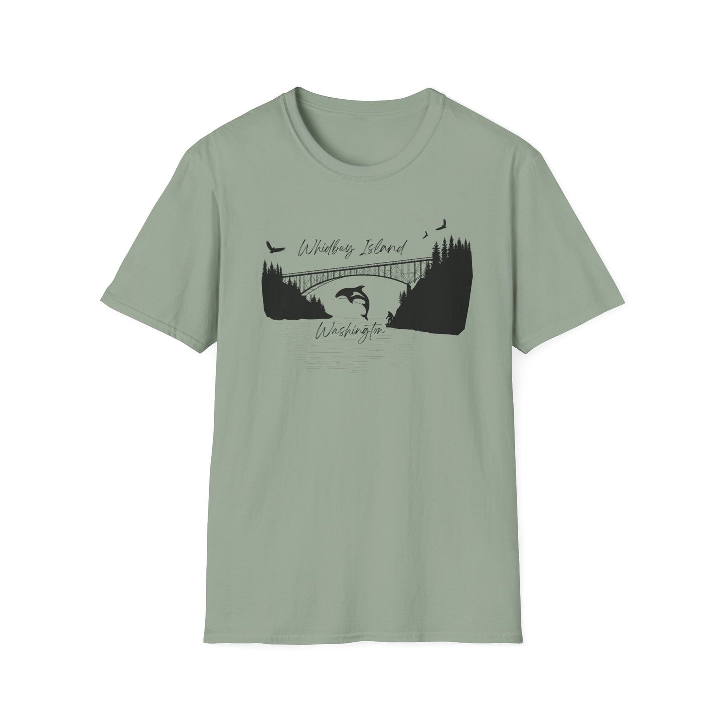 DECEPTION PASS BRIDGE, SCENE Unisex Softstyle T-Shirt