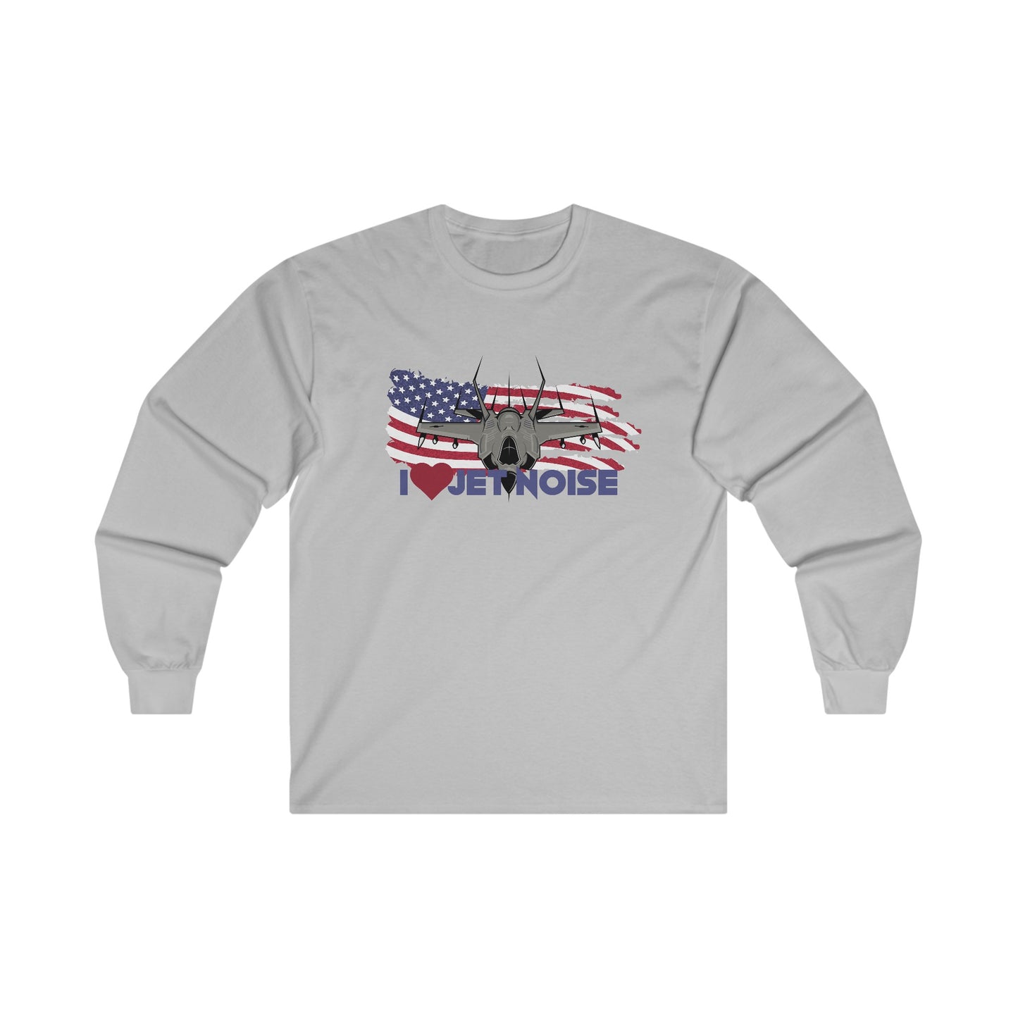 I LOVE JET NOISE Unisex Ultra Cotton Long Sleeve Tee