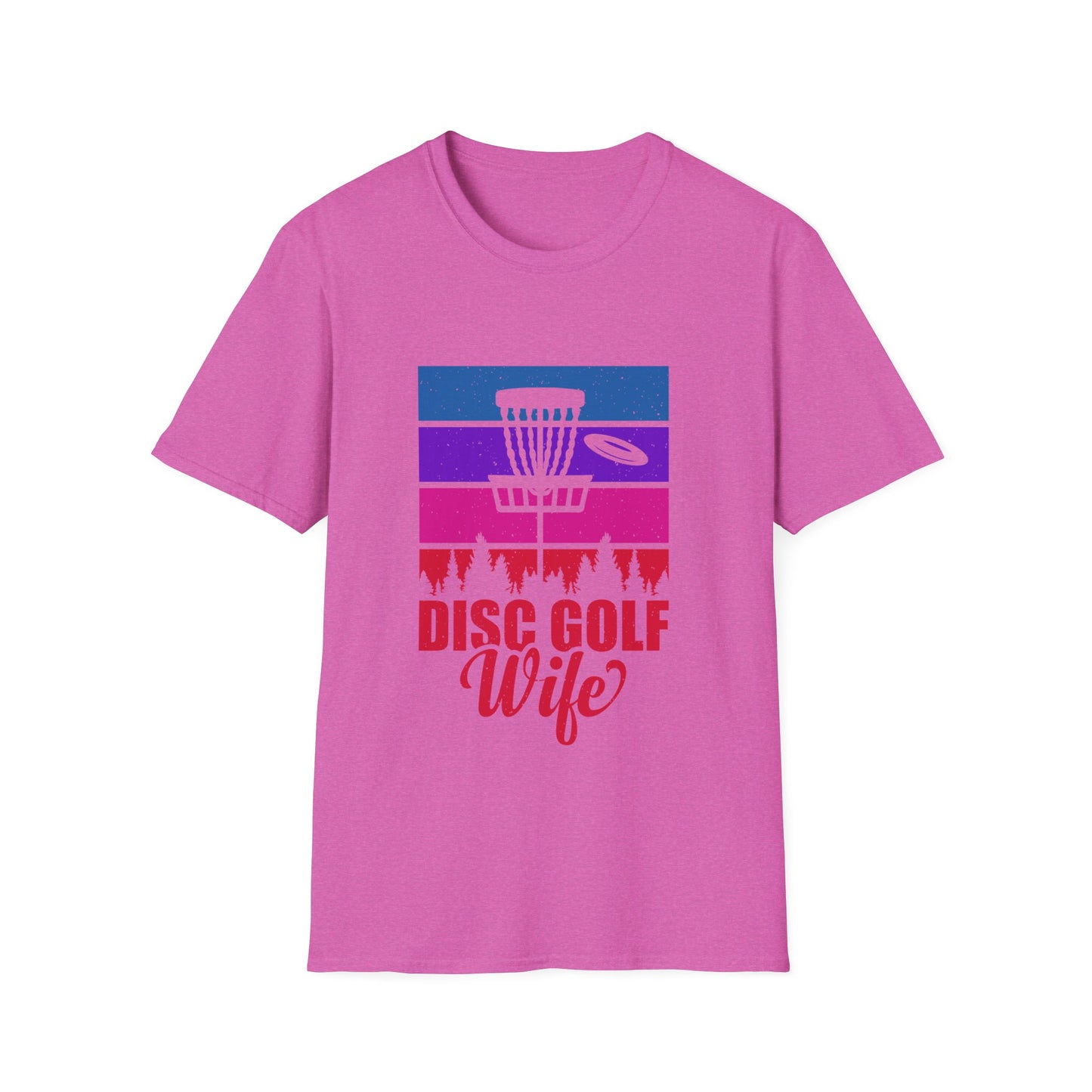 DISC GOLF WIFE Unisex Softstyle T-Shirt