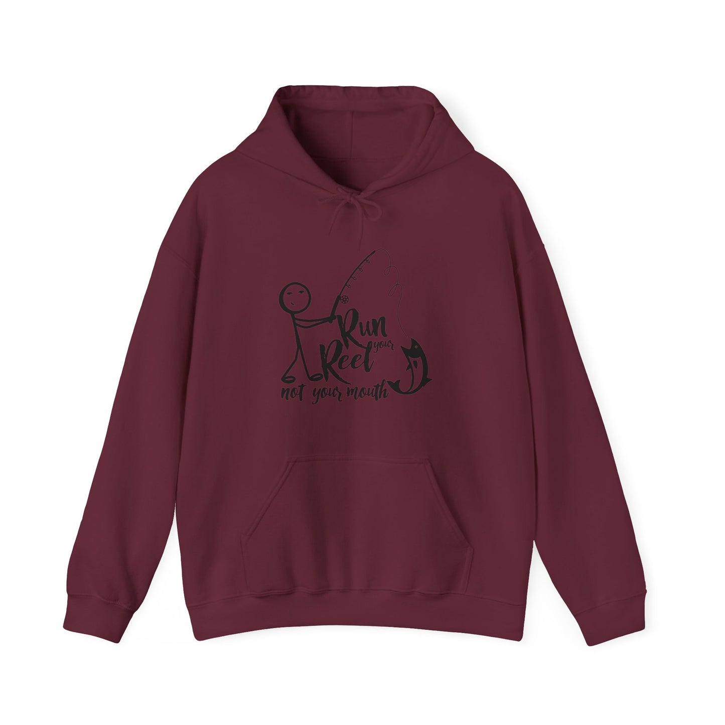 Copy of RUN YOUR REEL - 8 Unisex Heavy Blend™ Hooded Sweatshirt