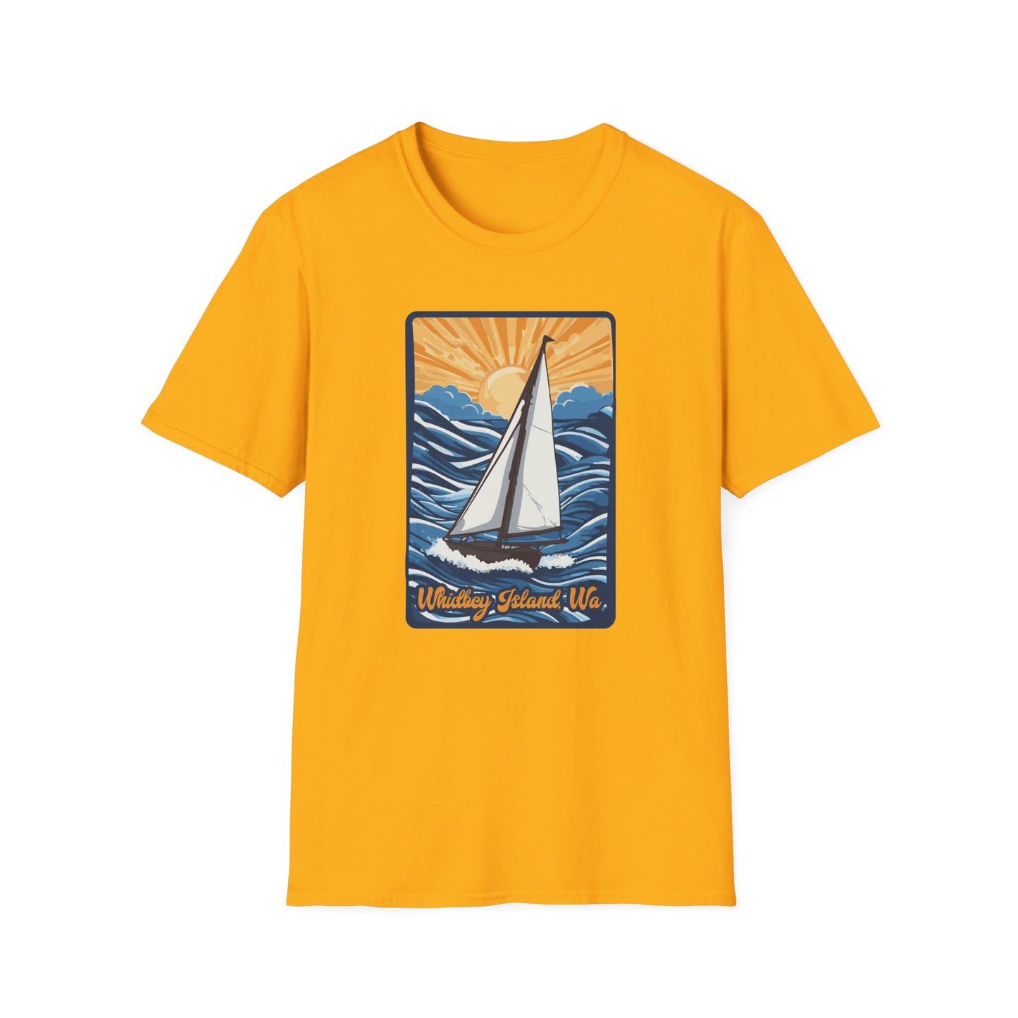 WHIDBEY ISLAND WA Unisex Softstyle T-Shirt