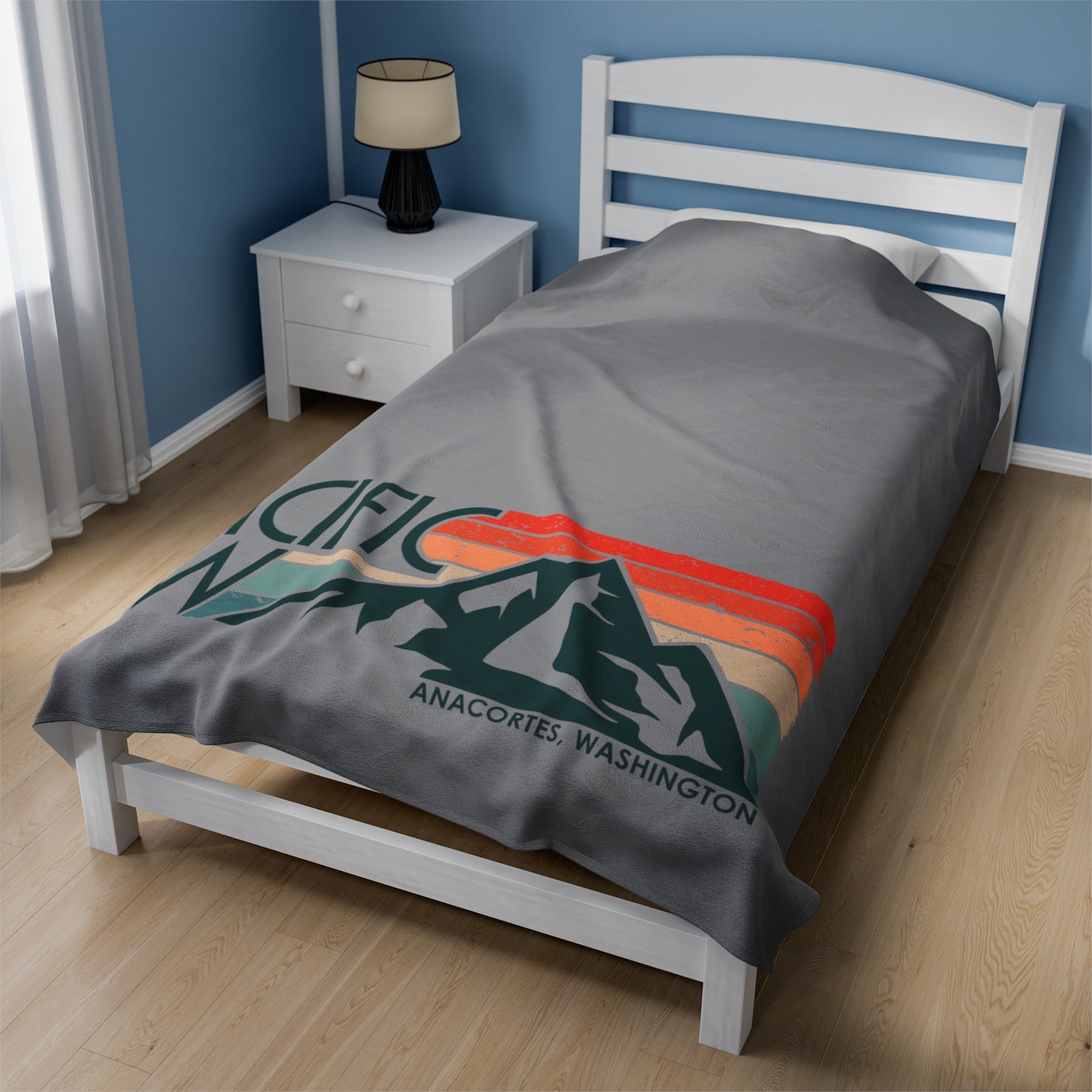 PNW ANACORTES Velveteen Plush Blanket