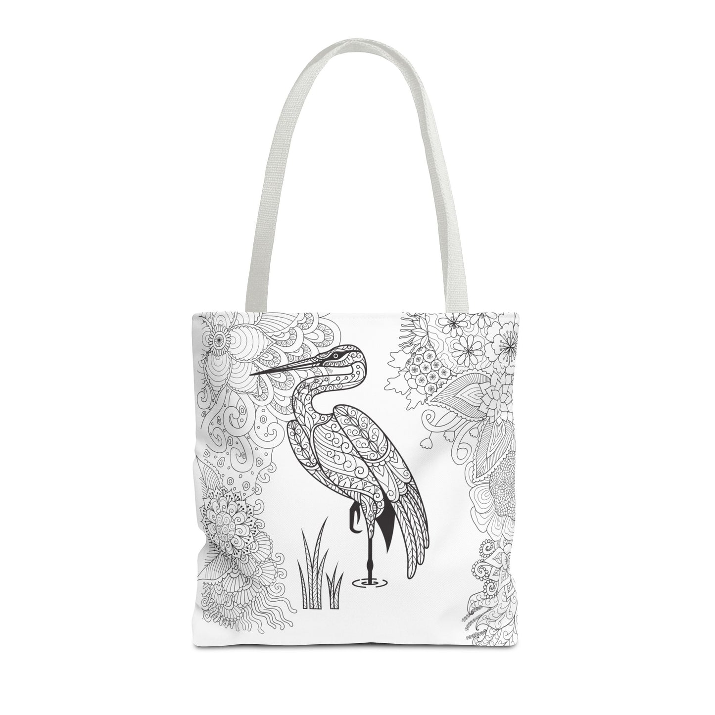 COLOR ME HERON Tote Bag