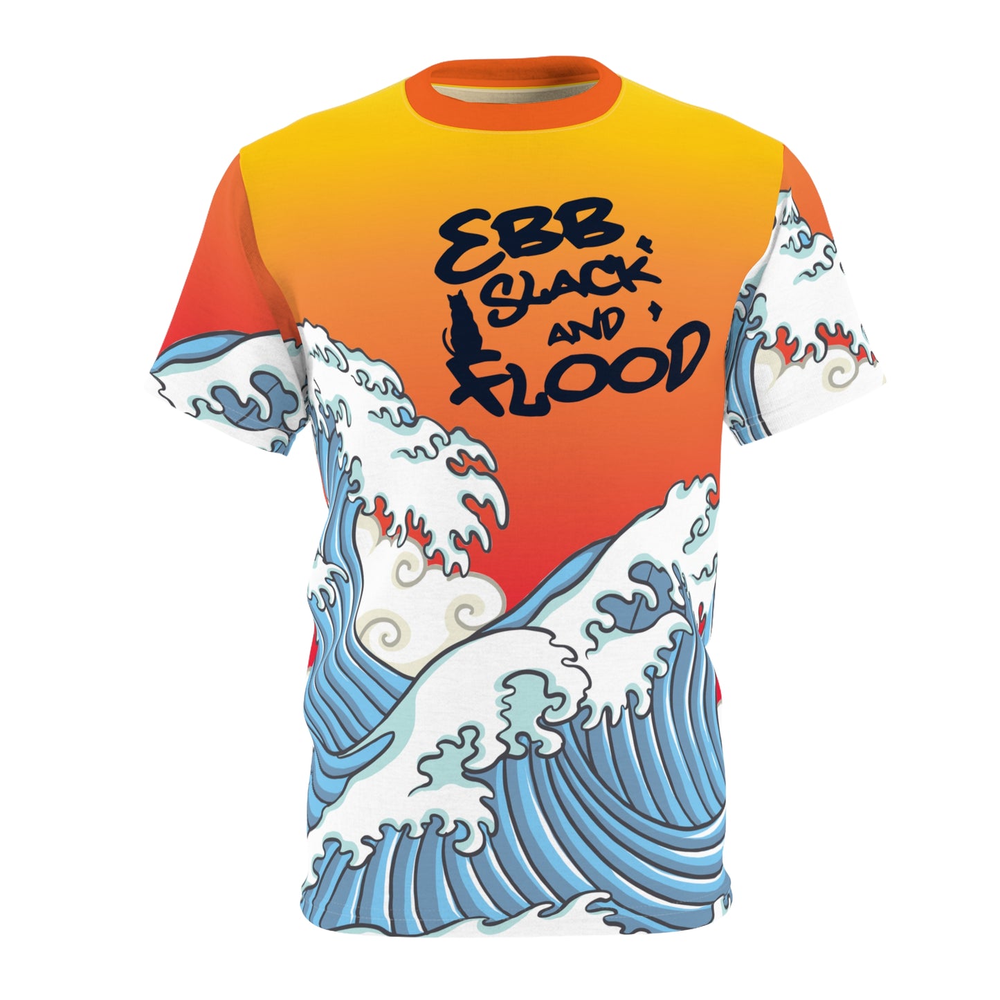 2 EBB SLACK FLOOD Waves Unisex Jersey