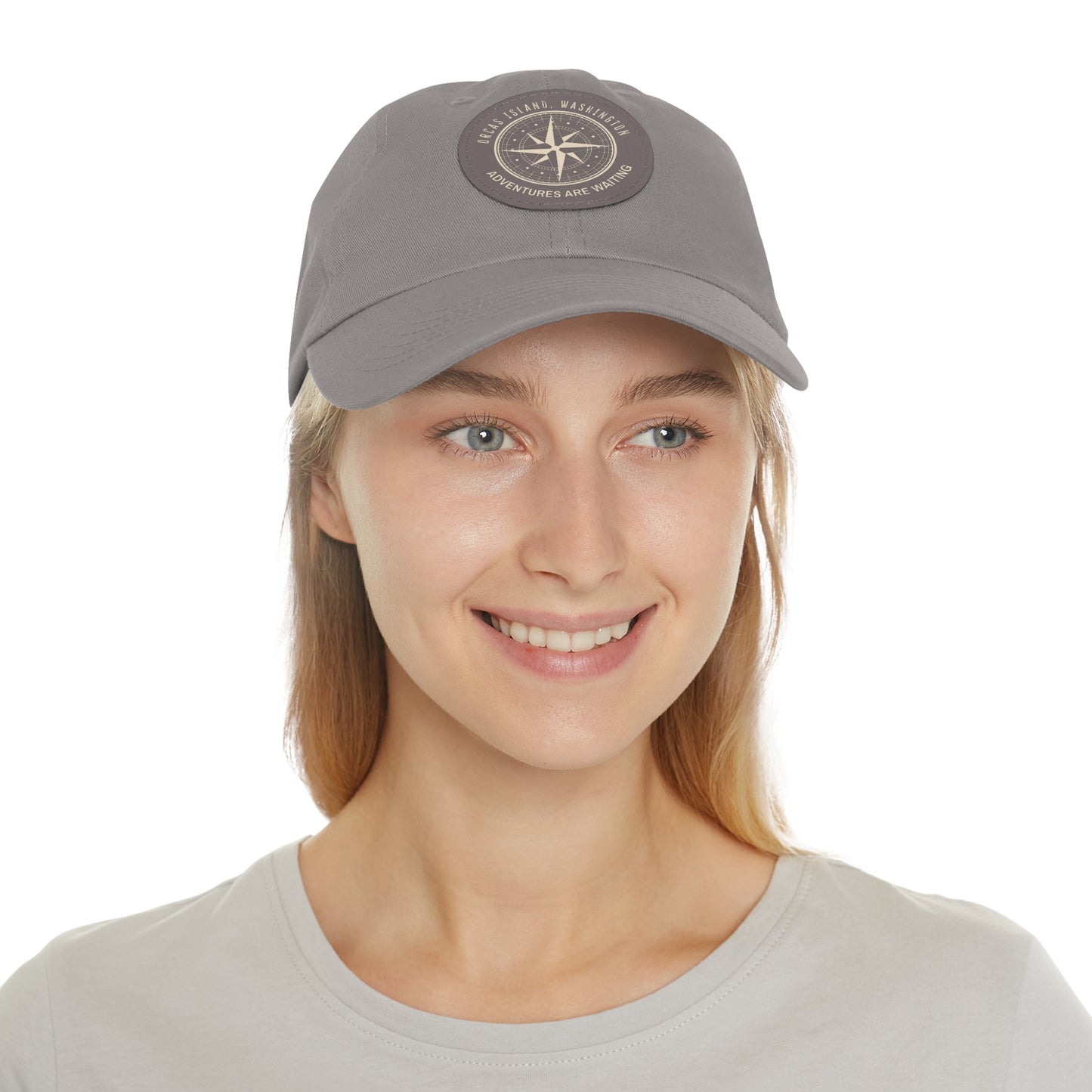 ORCAS COMPASS Hat with Leather Patch (Round)