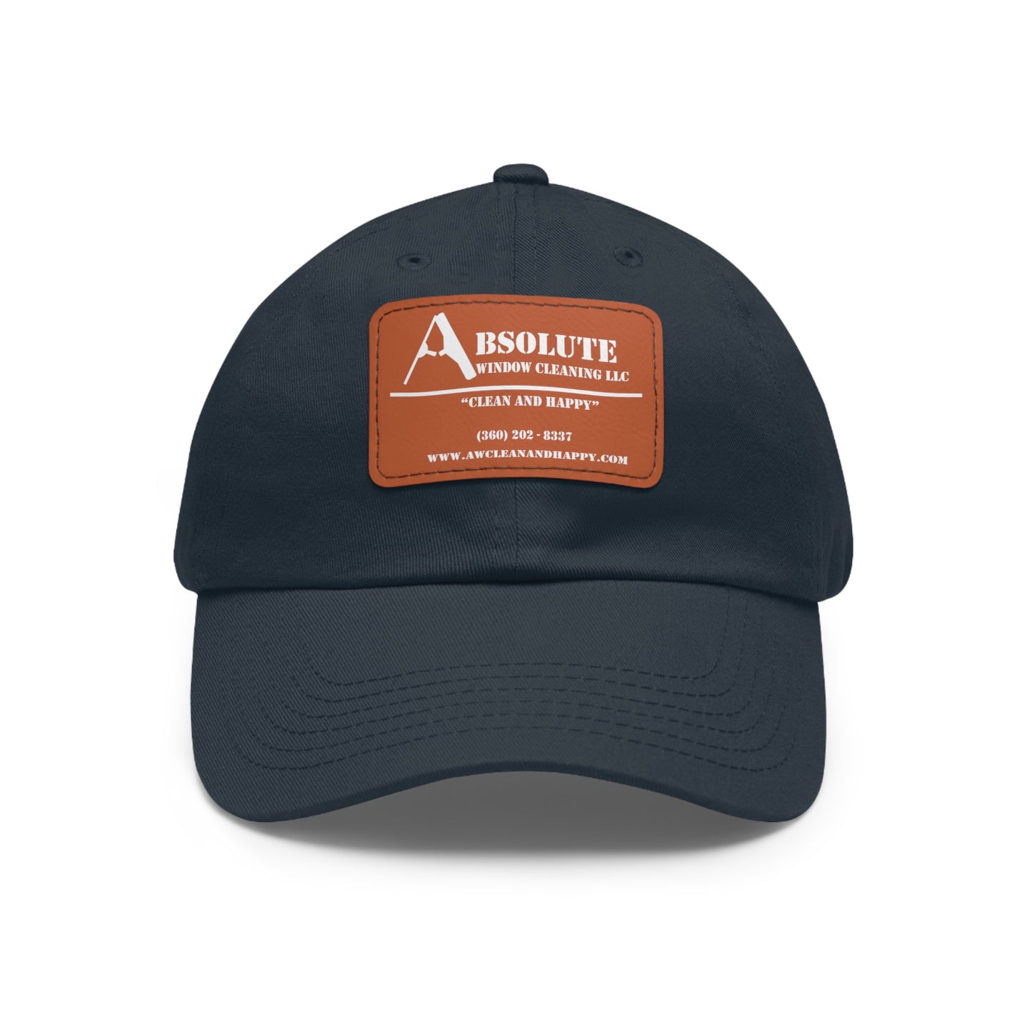 ABSOLUTE WINDOW Hat with Leather Patch