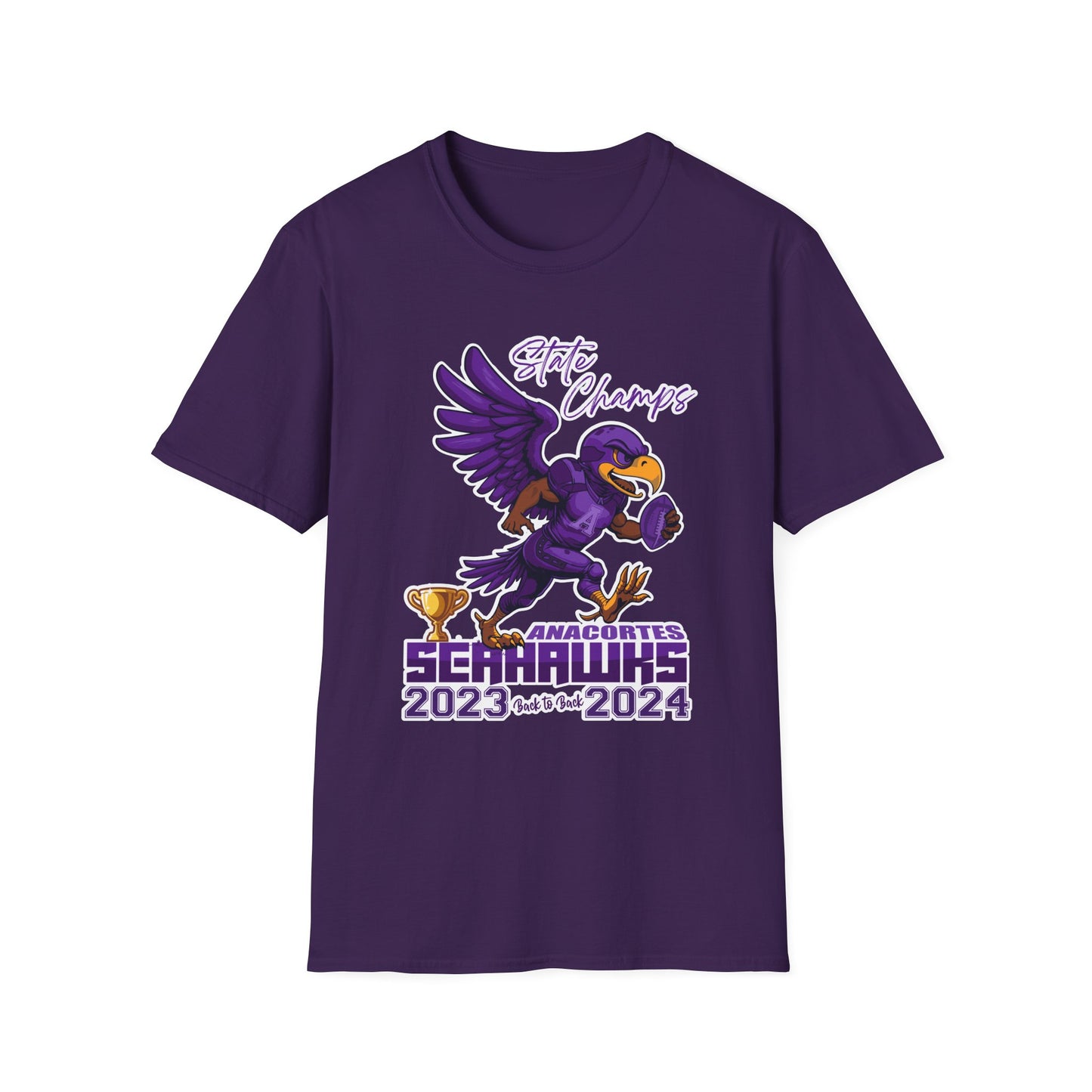 ANACORTES SEAHAWKS CHAMP Unisex Softstyle T-Shirt